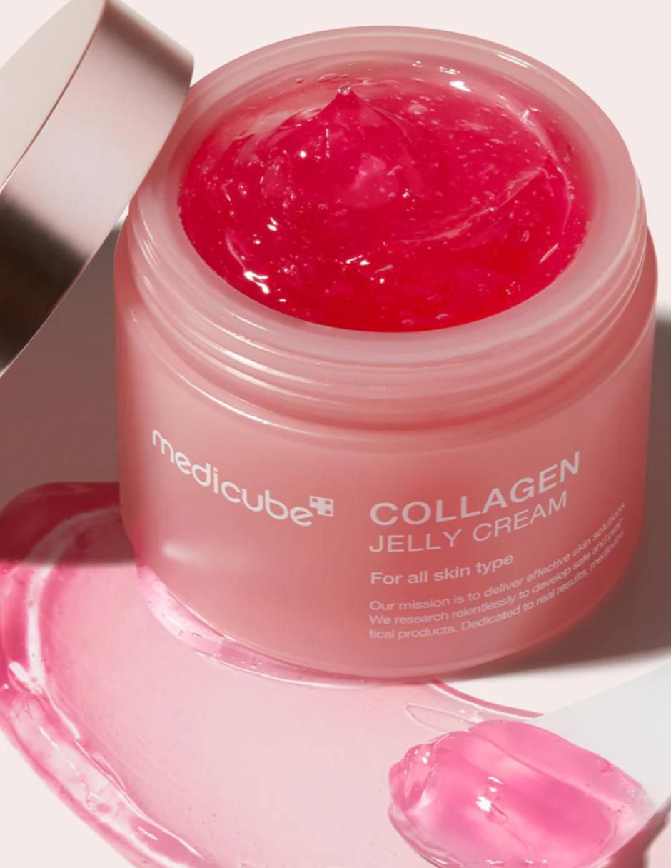 Crema facial recomendada para hidratar día y noche Collagen Jelly Cream todo tipo piel 2