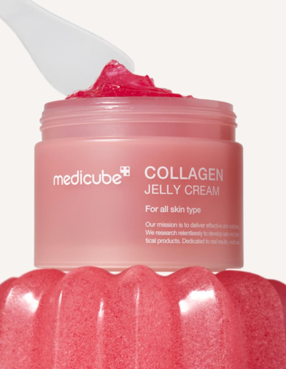 Crema facial recomendada para hidratar día y noche Collagen Jelly Cream todo tipo piel 4