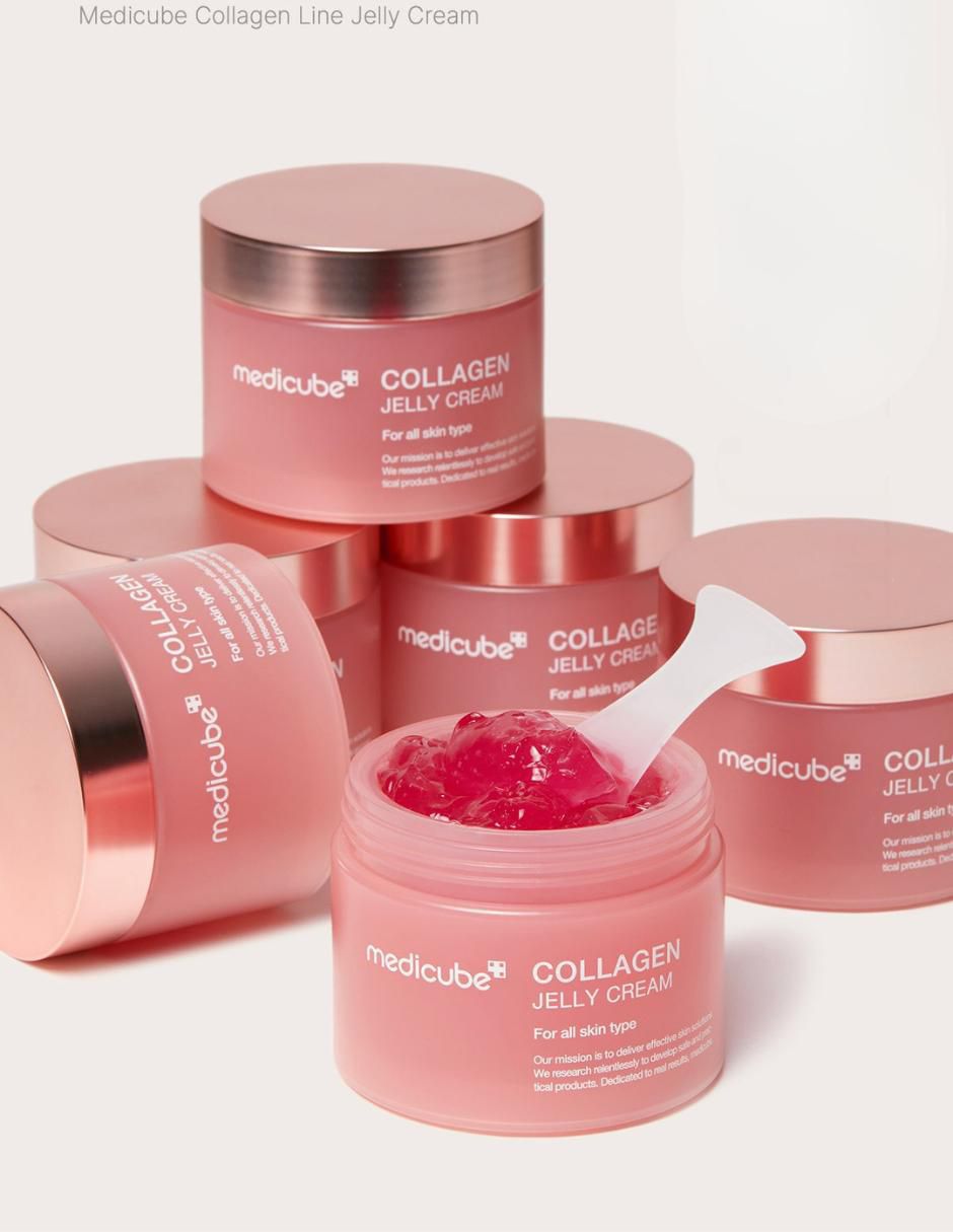 Crema facial recomendada para hidratar día y noche Collagen Jelly Cream todo tipo piel 6