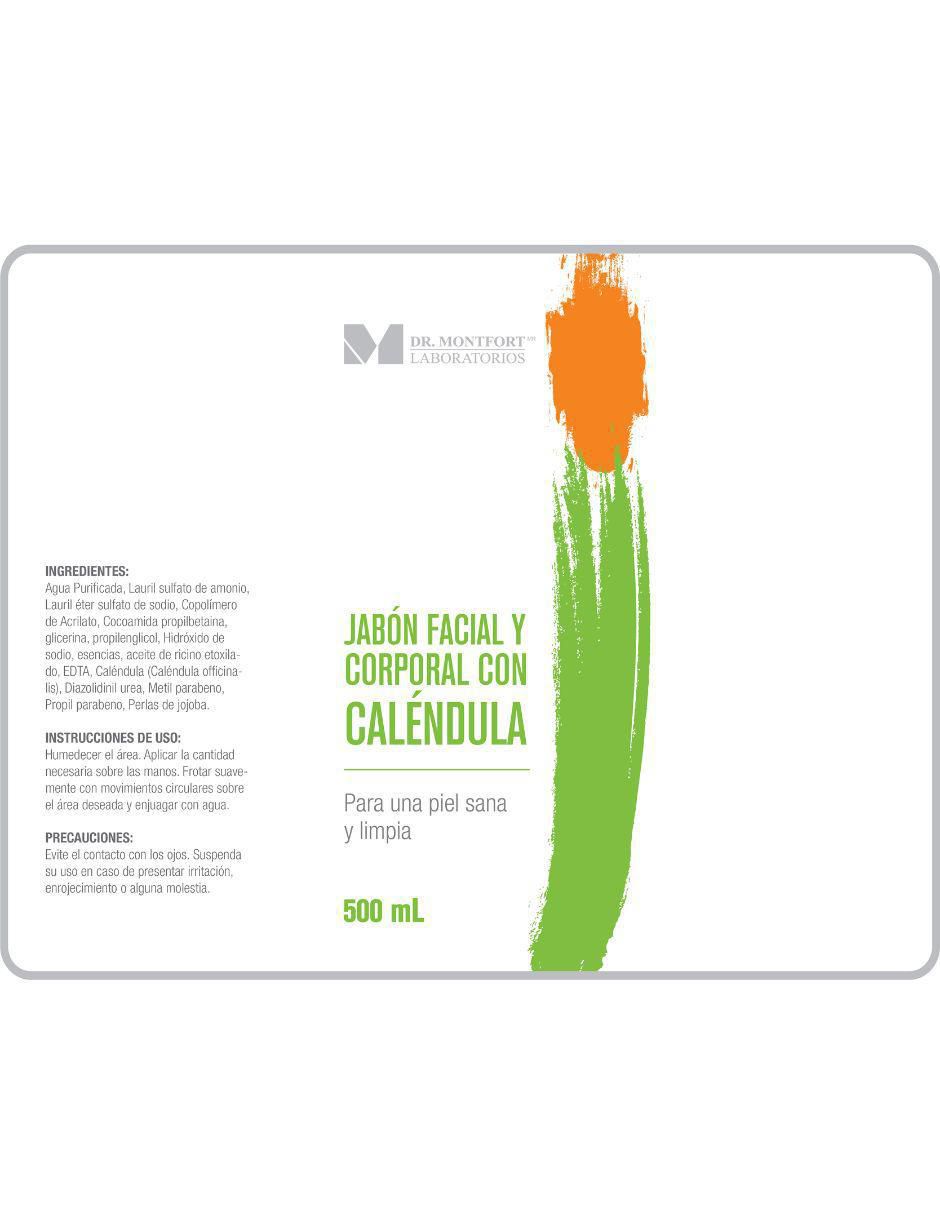 Jabón facial con caléndula