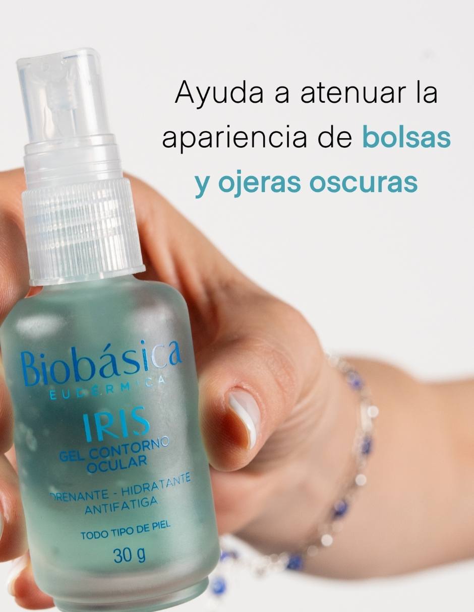 Crema para contorno de ojos recomendada para bolsas y ojeras de día y noche Biobásica Eudérmica todo tipo de piel 3