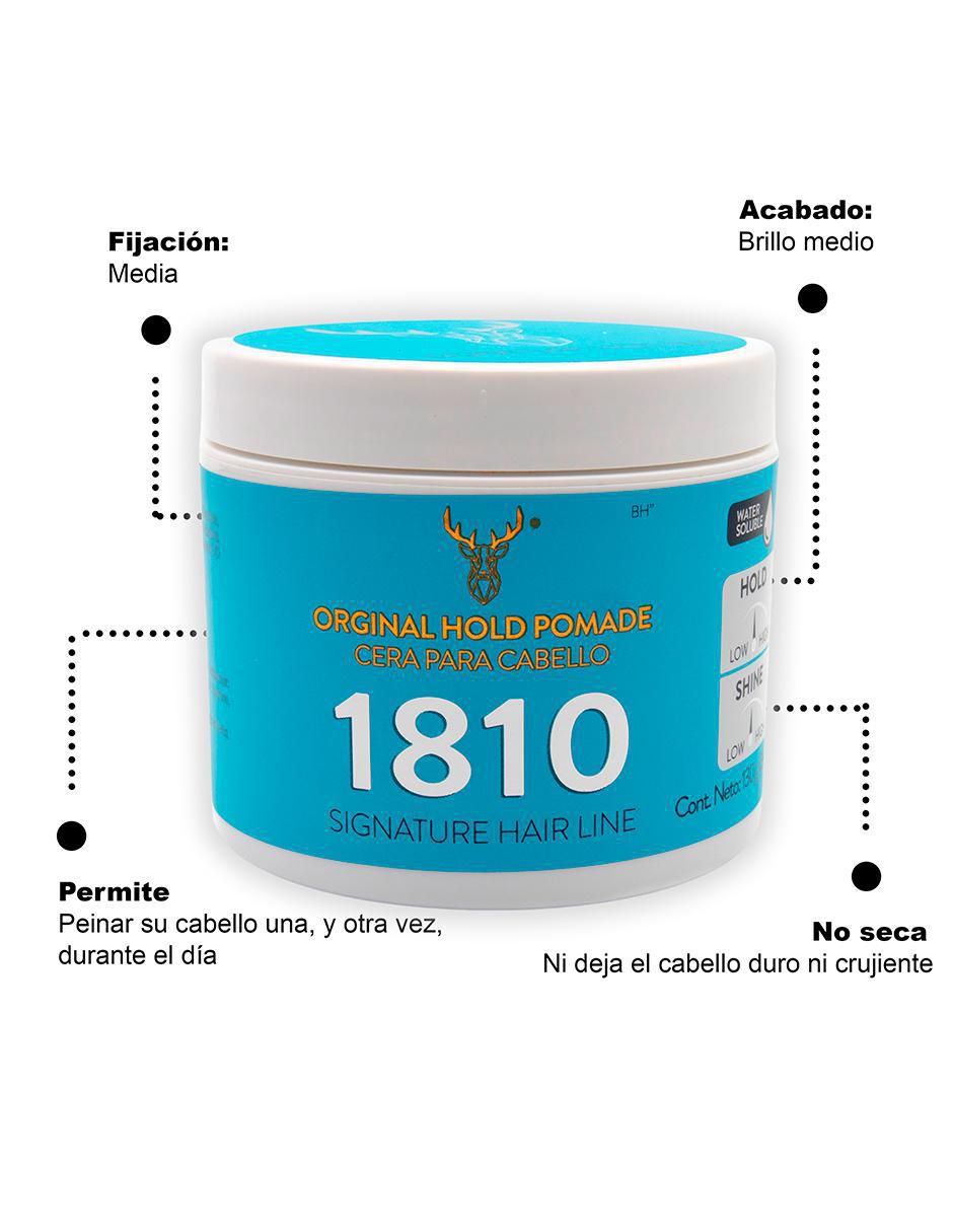 Cera para cabello 1810 para fortalecimiento