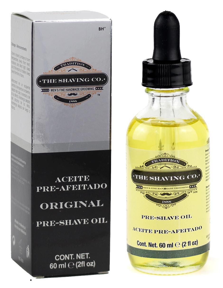 Tratamiento facial Aceite Preafeitado . Original 60 Ml exfoliante The Shaving Co 2