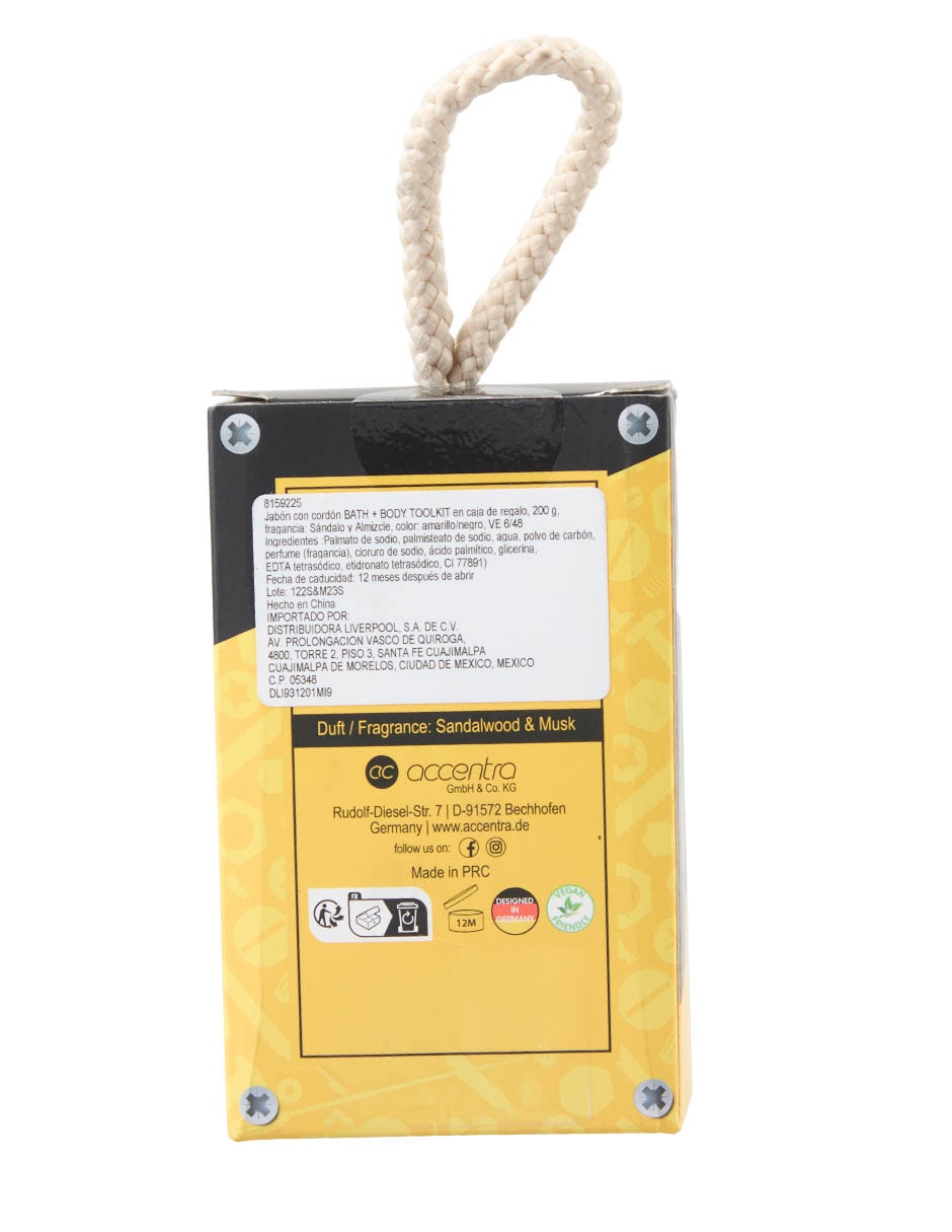 Jabón corporal soap with rope 3