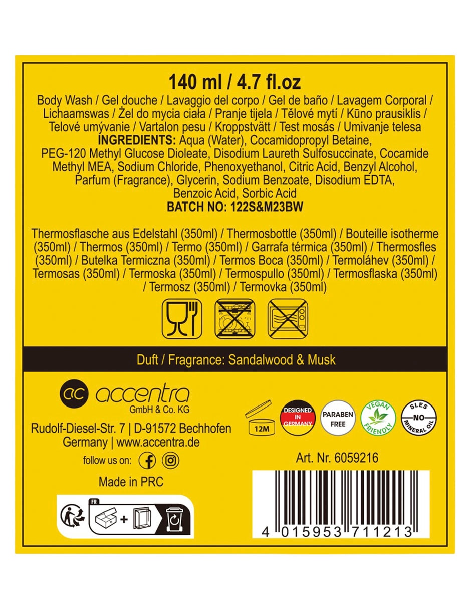 Gel corporal limpiador Bath + Body Toolkit 2