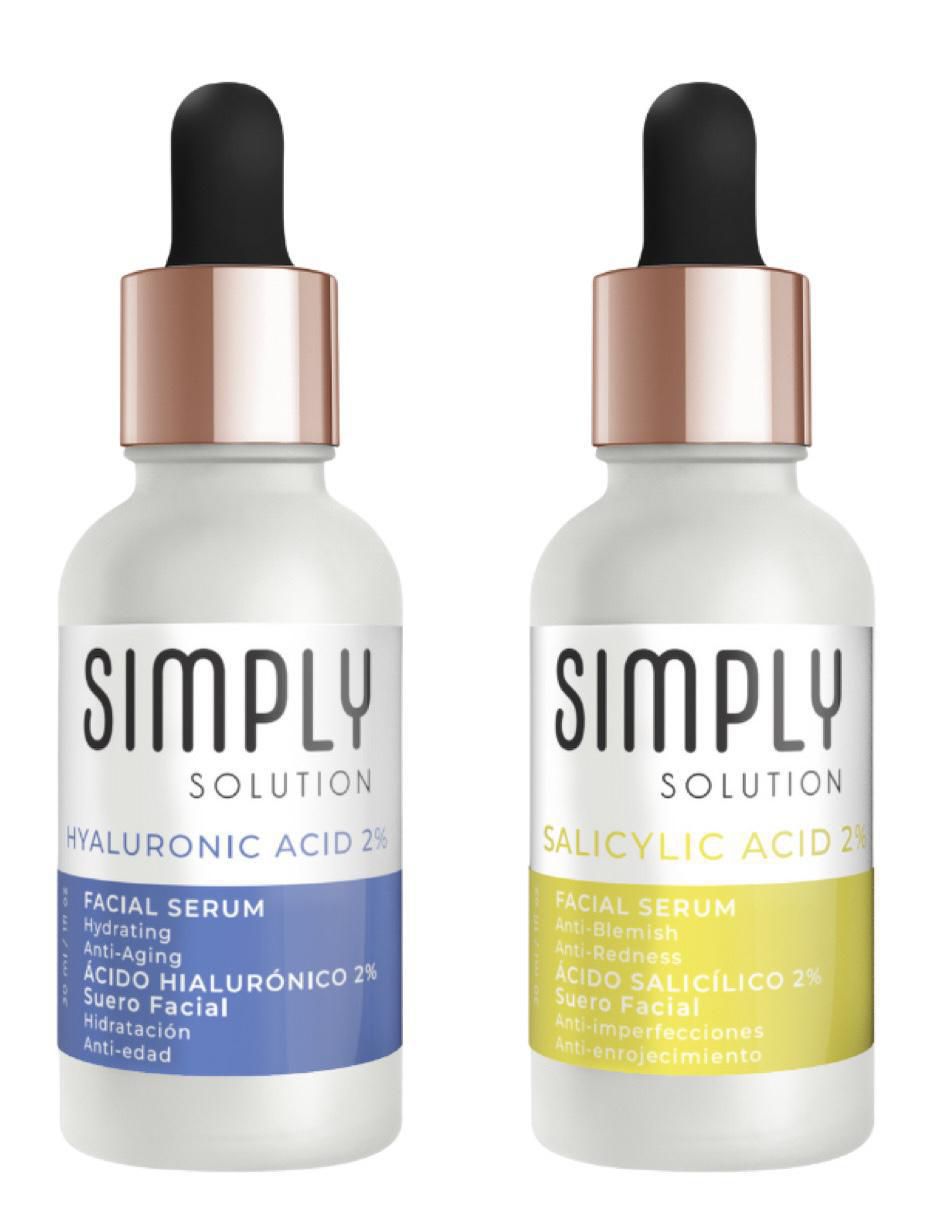 Set de sérum facial Set Acido Hialuronico 2% y Acido Salicilico 2% , 2 Piezas todo tipo piel Set de sérum facial Set Acido Hialuronico 2% y Acido Salicilico 2% , 2 Piezas todo tipo piel