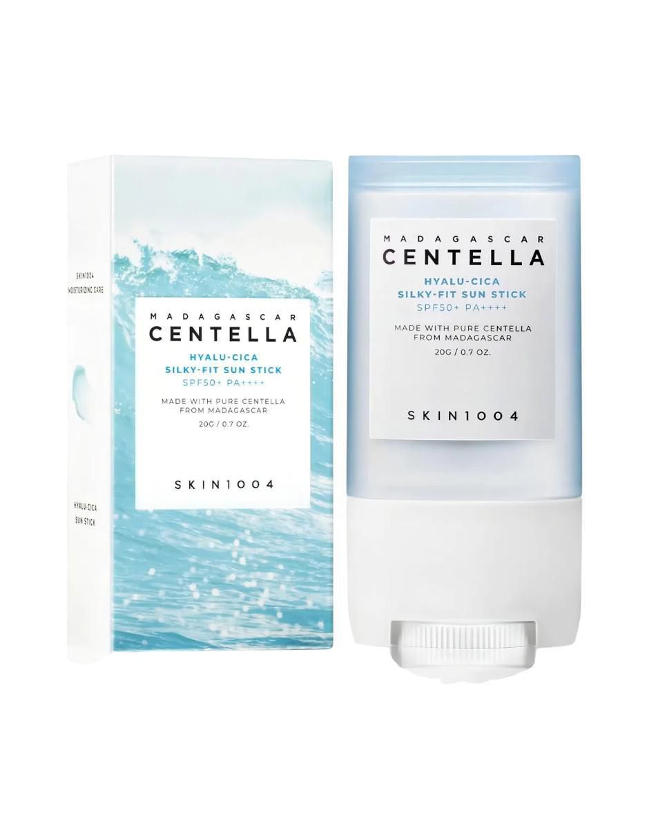 Bloqueador solar fps 50+ Hyalu-cica Sliky-fit Sun Stick skin1004 Madagascar Centella 20 g