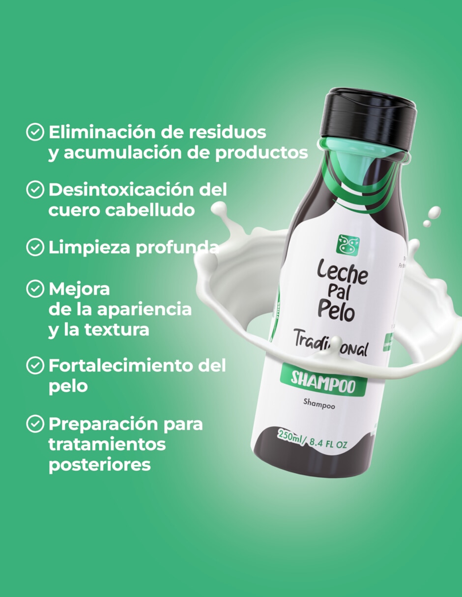 Shampoo para cabello graso Tradicional 250 ml 3