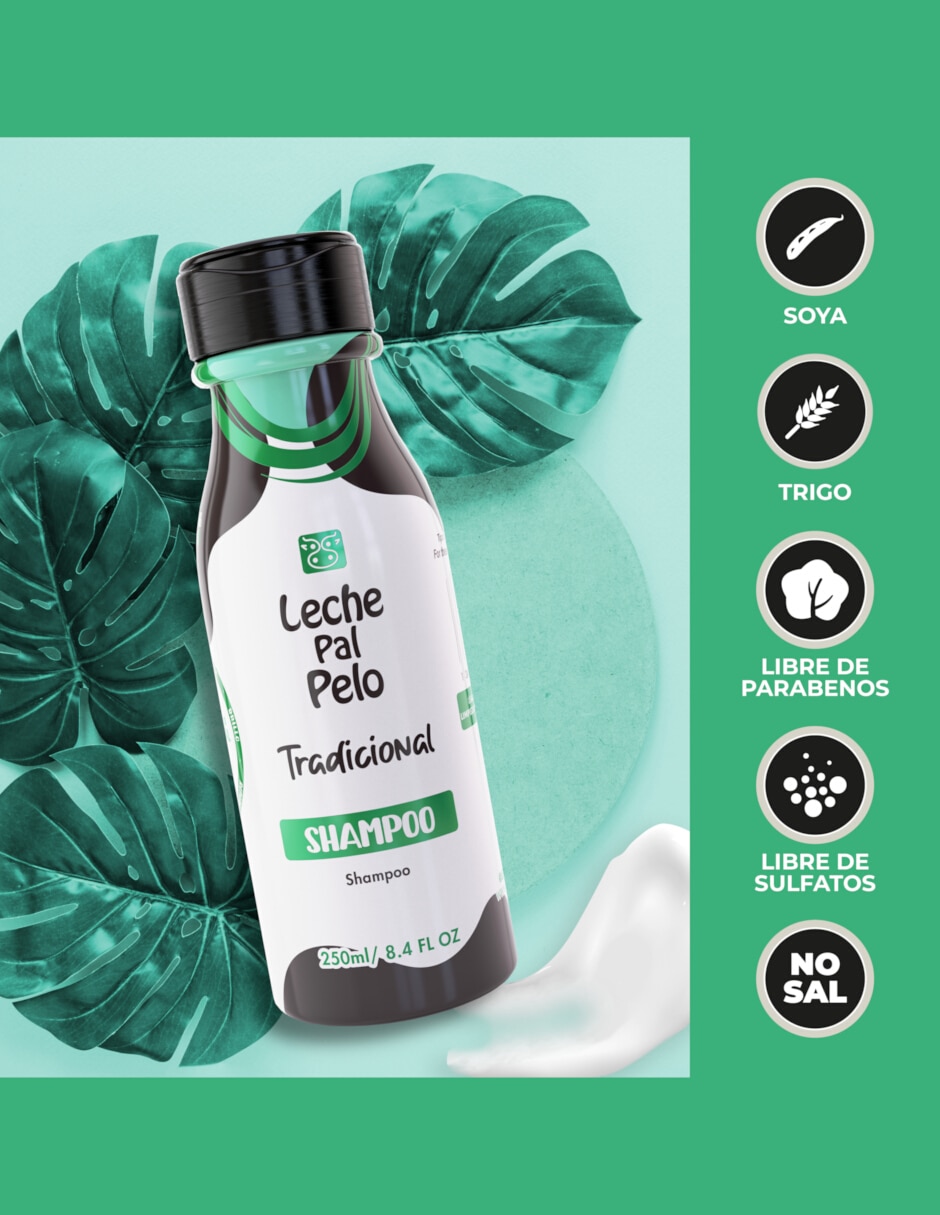 Shampoo para cabello graso Tradicional 250 ml 4