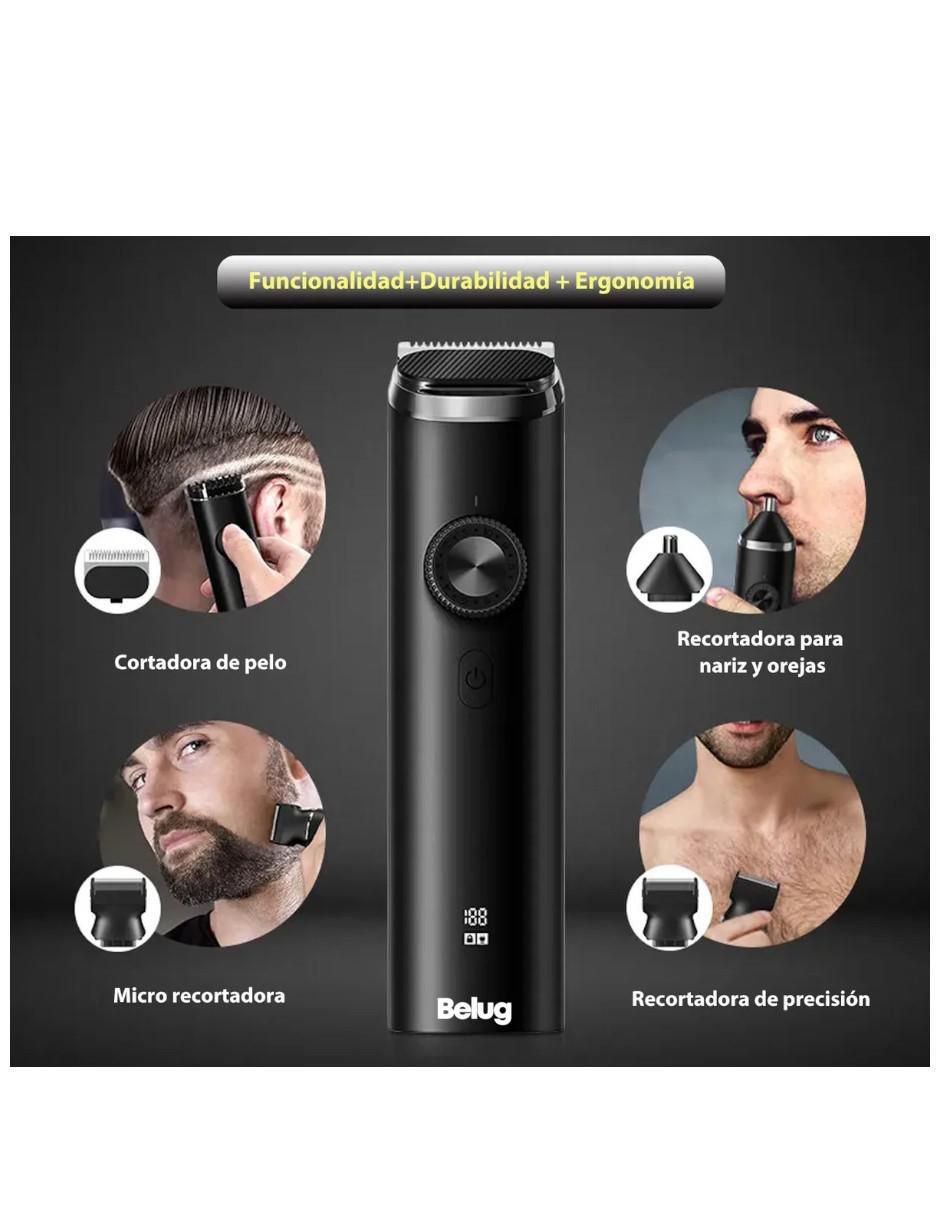 Recortadora de vello facial y corporal Belug