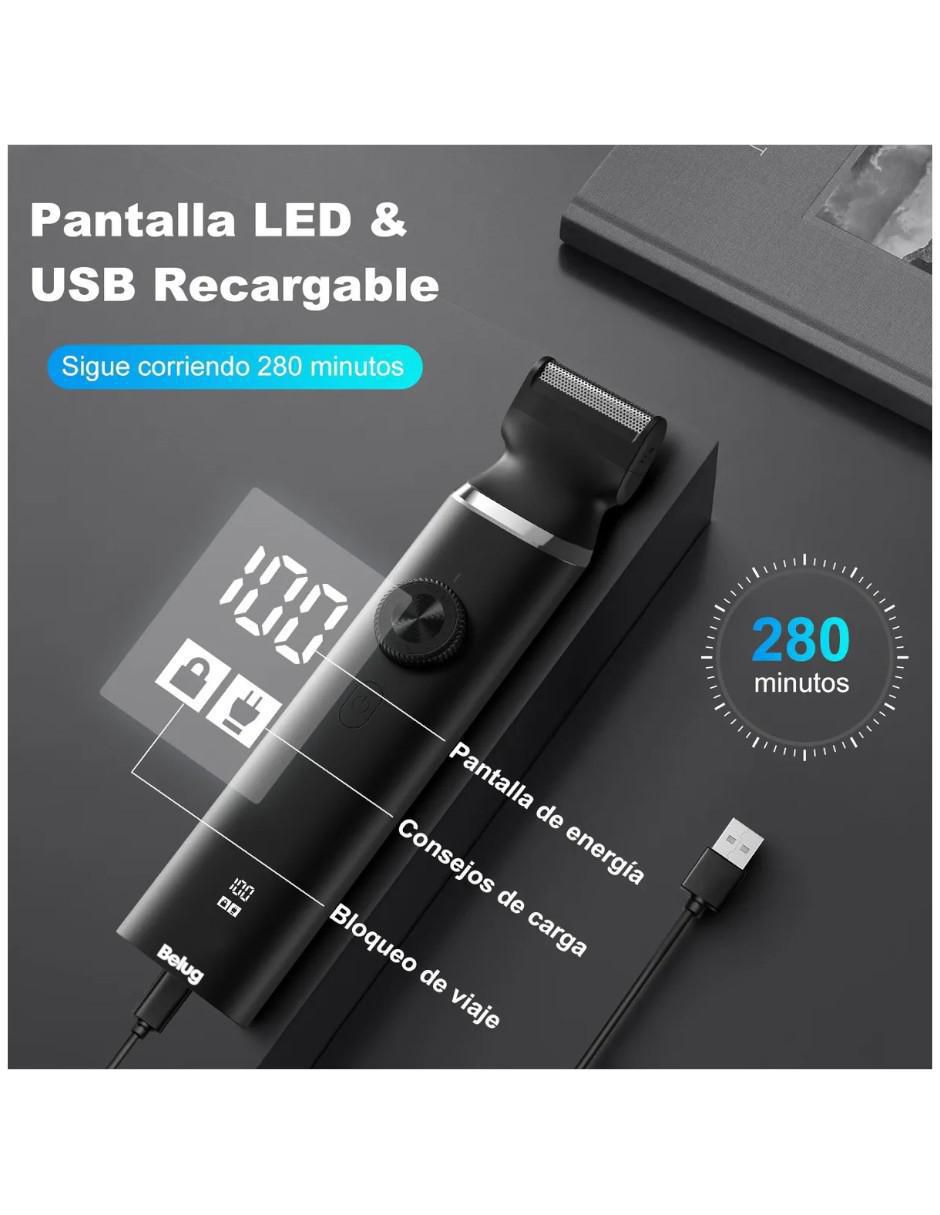 Recortadora de vello facial y corporal