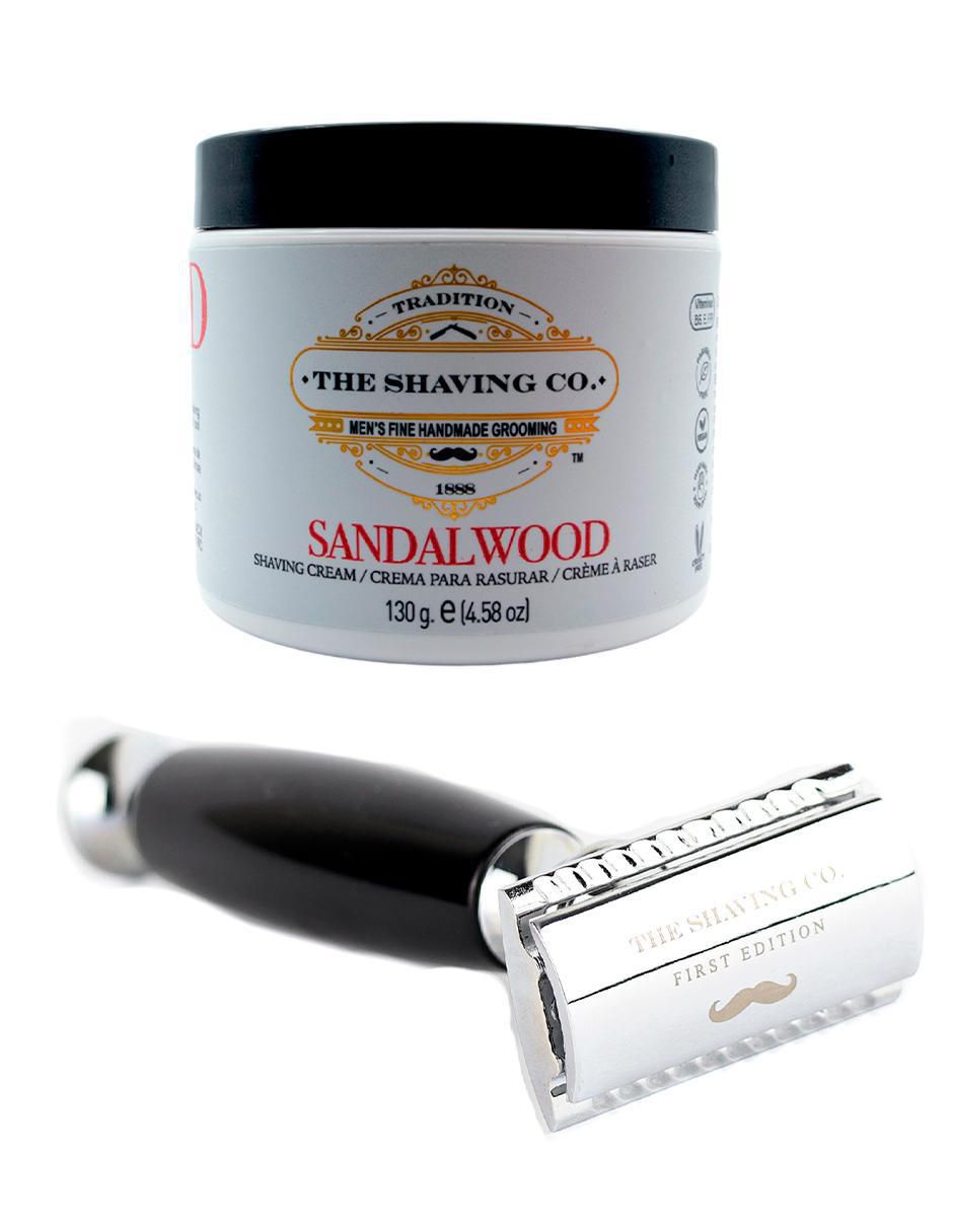 Kit de rastrillo The Shaving Co 2 hojas para todo tipo de piel 2 piezas