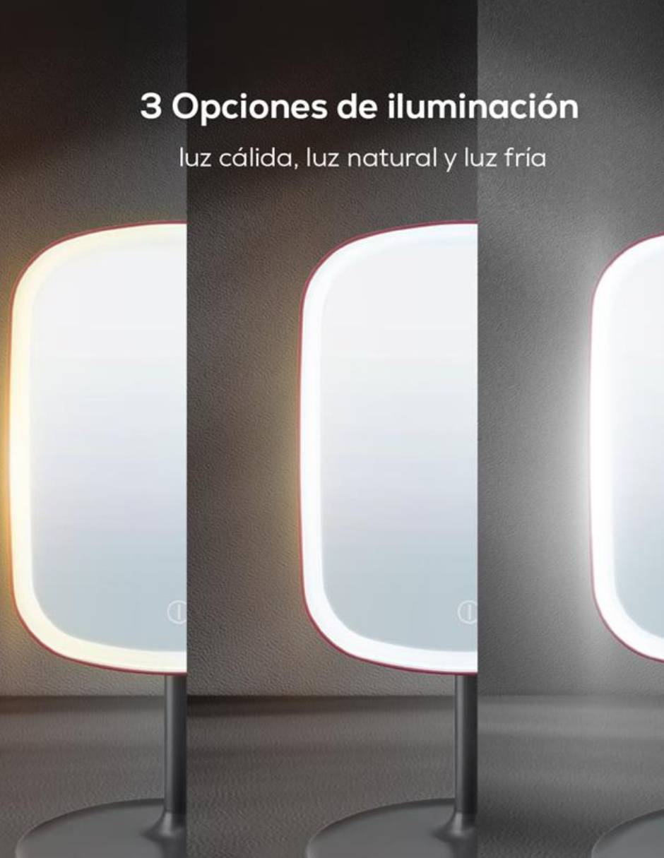 Espejo con luz