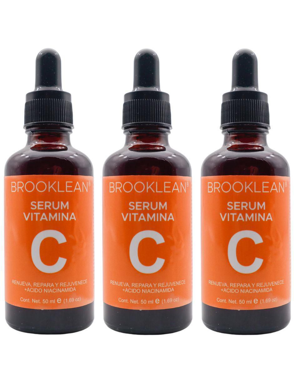 Imagen de producto Set de sérum facial Vitamina C Brooklean todo tipo piel