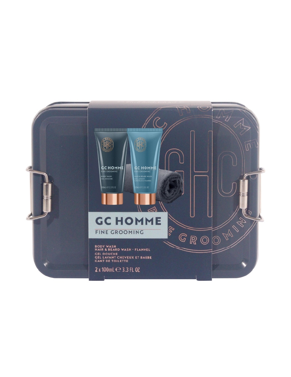 Kit de shampoo y gel para cabello GC Homme Fine Grooming Jabón líquido 200 ml 2