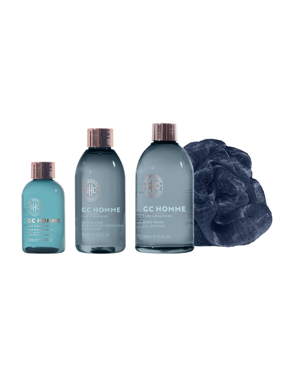 Kit de shampoo y gel para cabello GC Homme Fine Grooming 450 ml 3