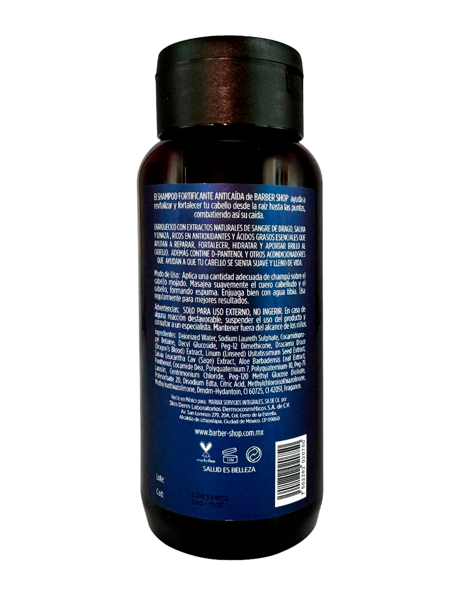 Shampoo anticaída para cabello Fortificante Anticaida Care 500 ml 2
