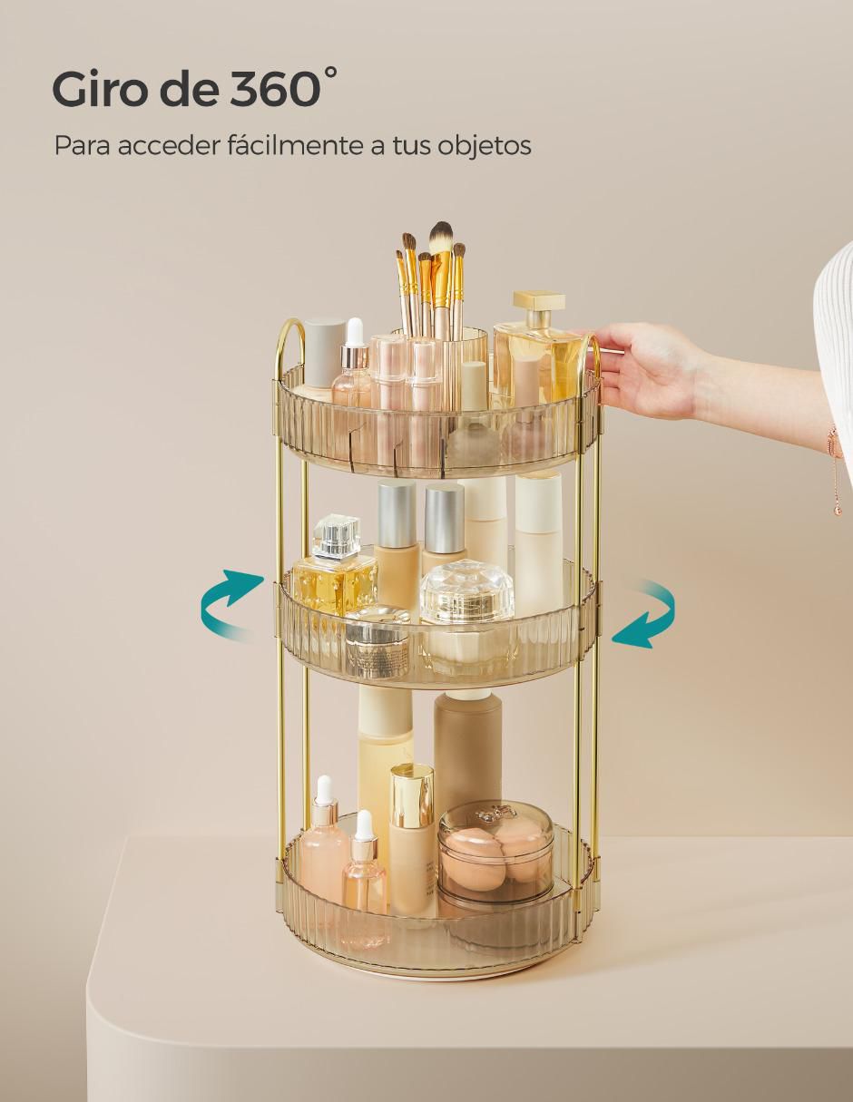 Organizador de cosmeticos armable Glora