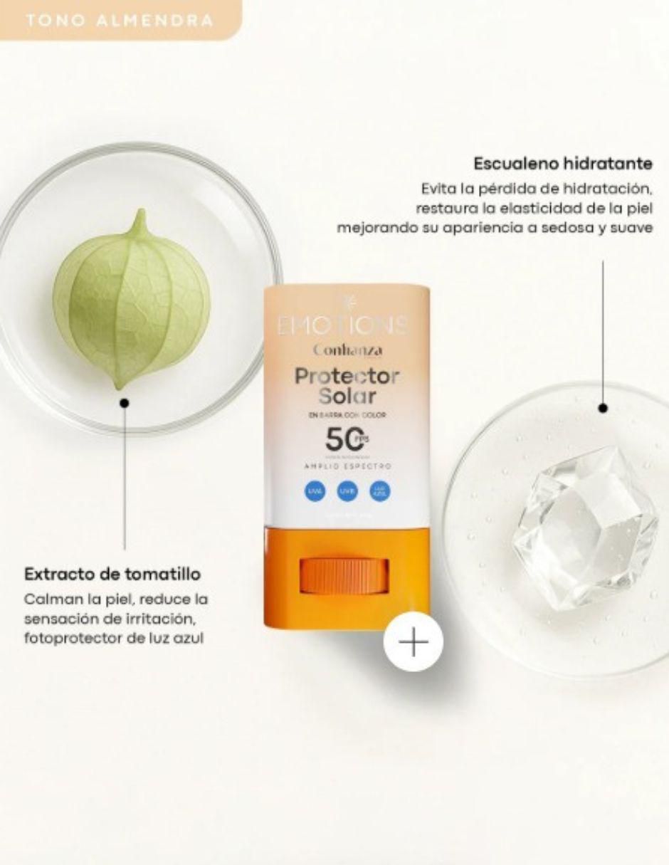 Protector solar en barra FPS 50 Emotions Labs Confianza 25 g