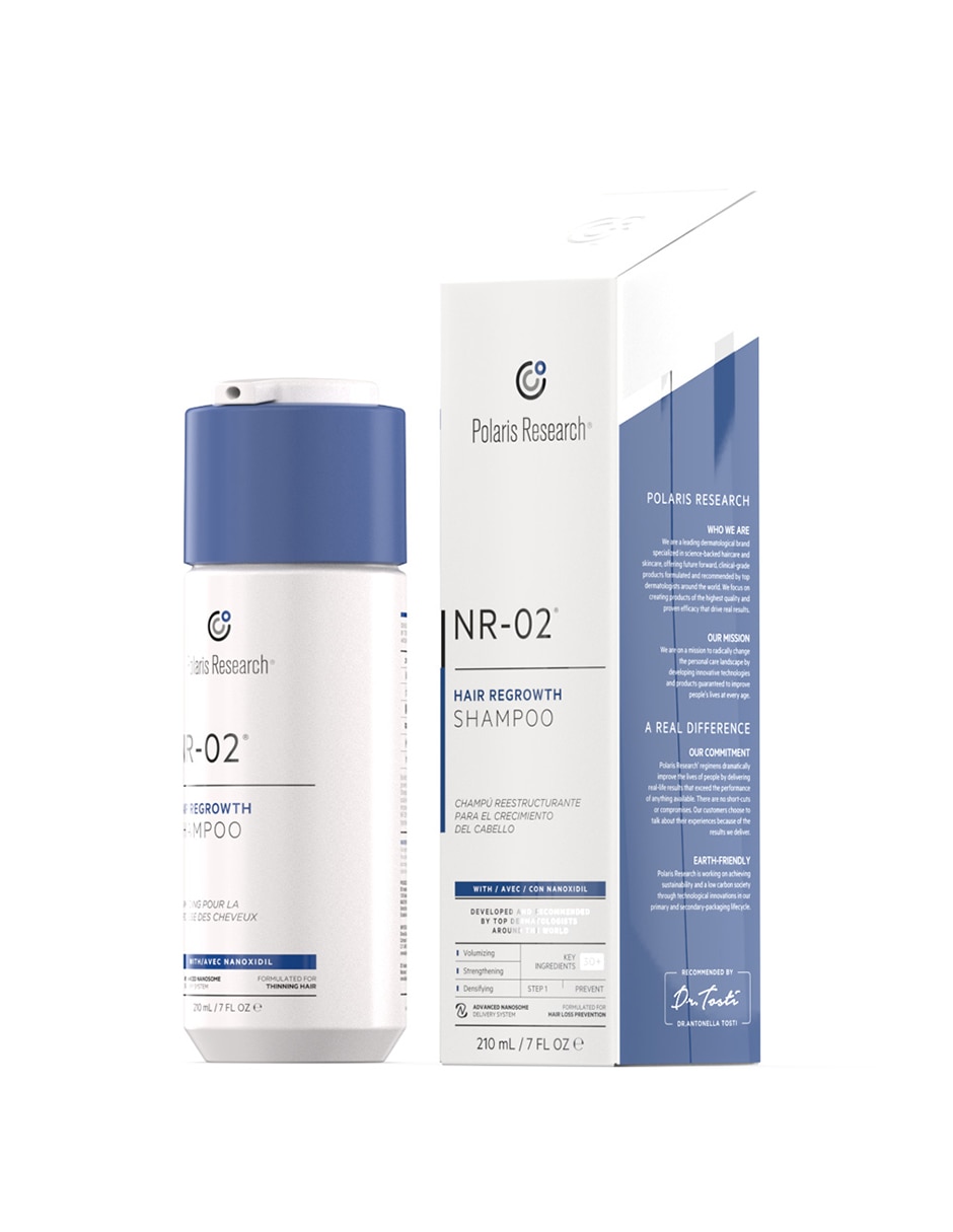 Shampoo anticaída para cabello Hair Regrowth 210 ml 2
