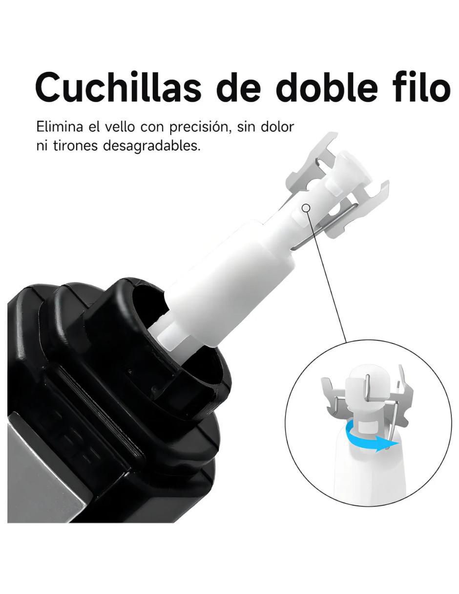 Rasuradora de vello facial y nasal