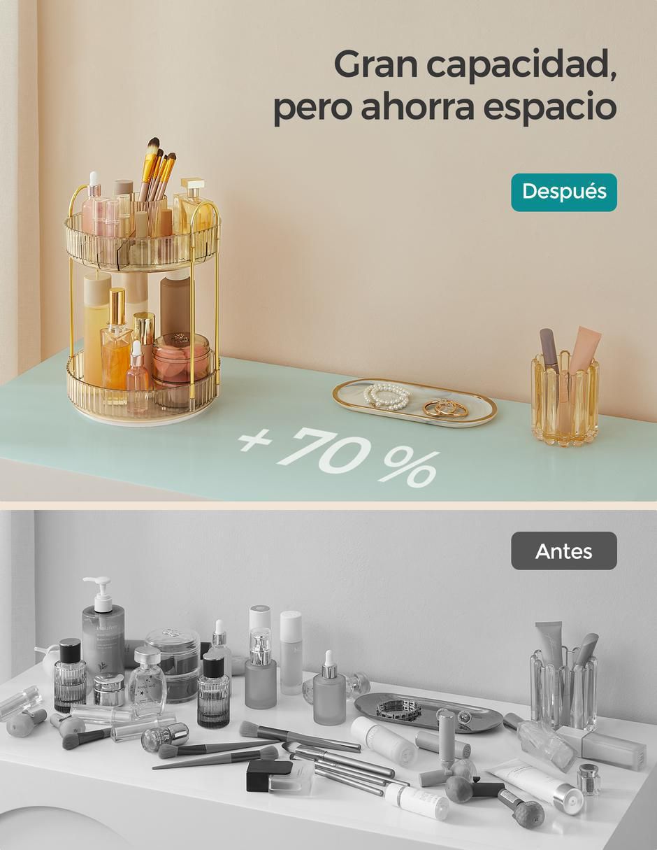 Organizador de accesorios armable