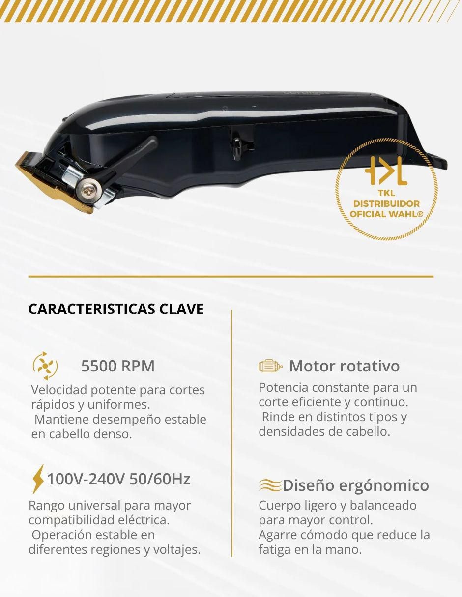 Recortadora para cabello, barba y cuerpo wahl 3026432
