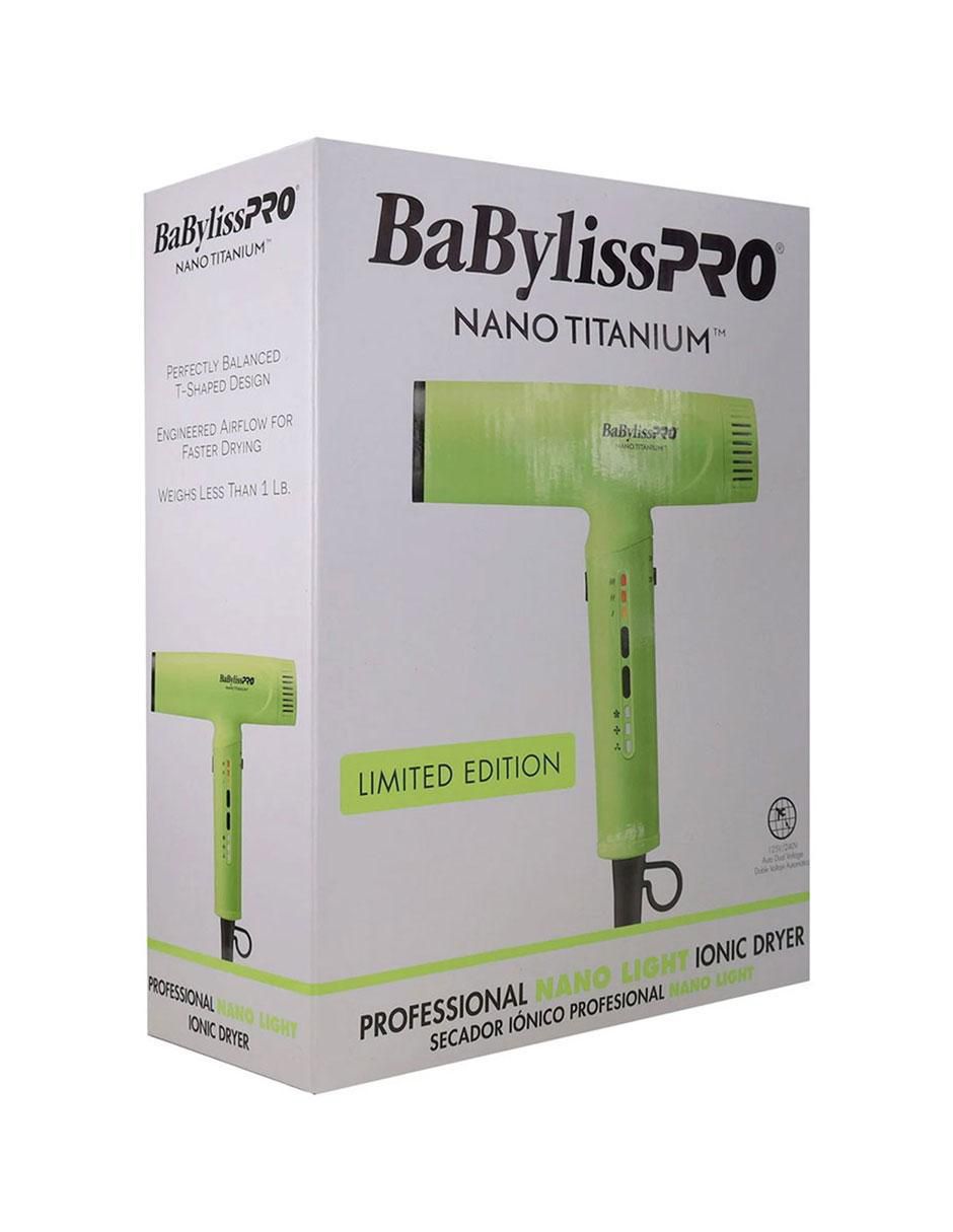 Secadora de cabello babyliss pro nanotitanium bntc9200ny