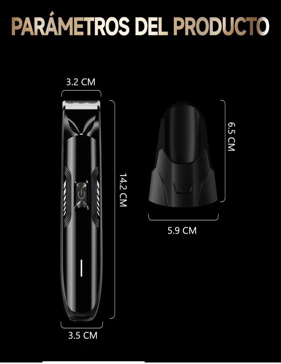 Recortadora para cabello, barba y cuerpo Belug