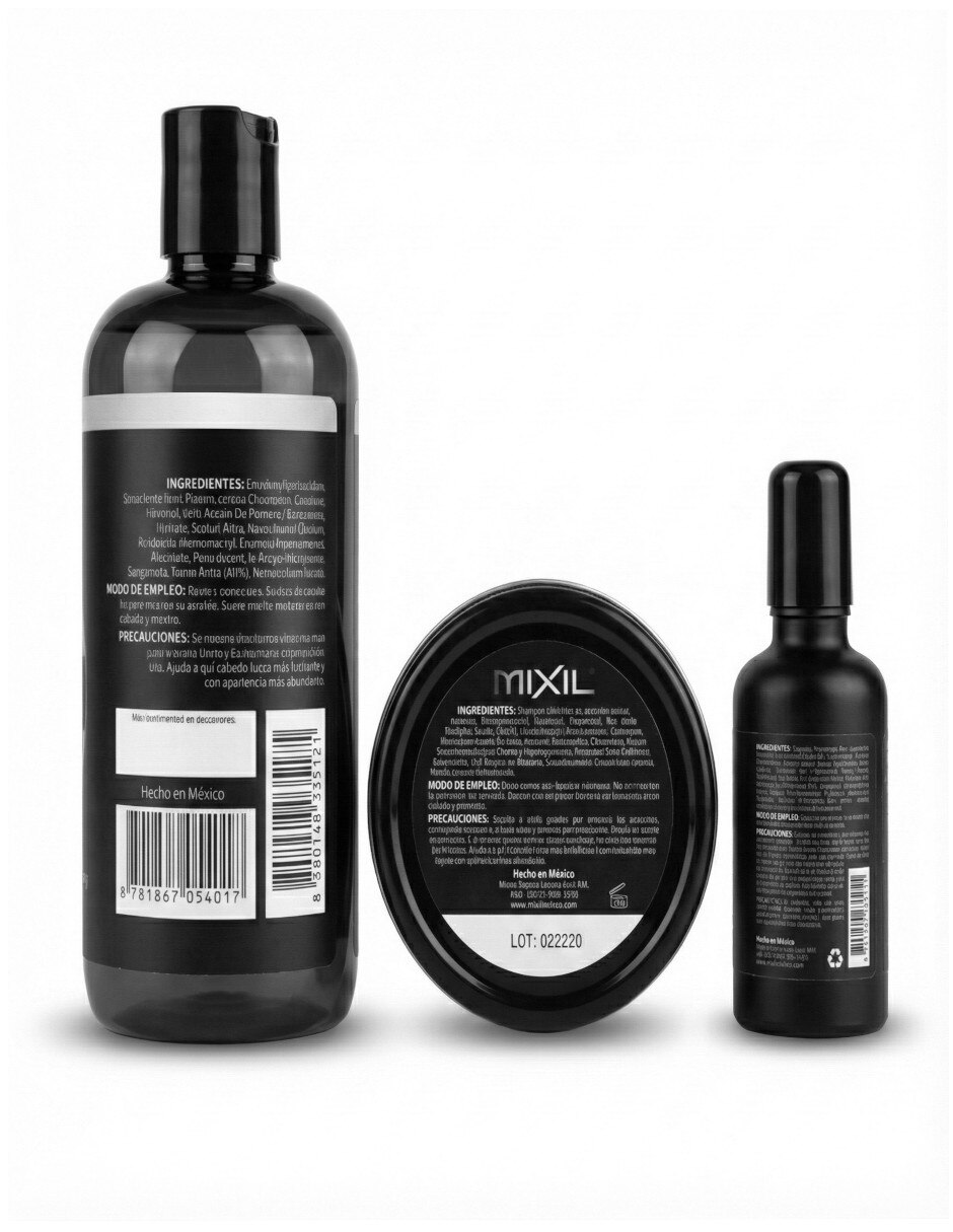 Set de shampoo para cabello