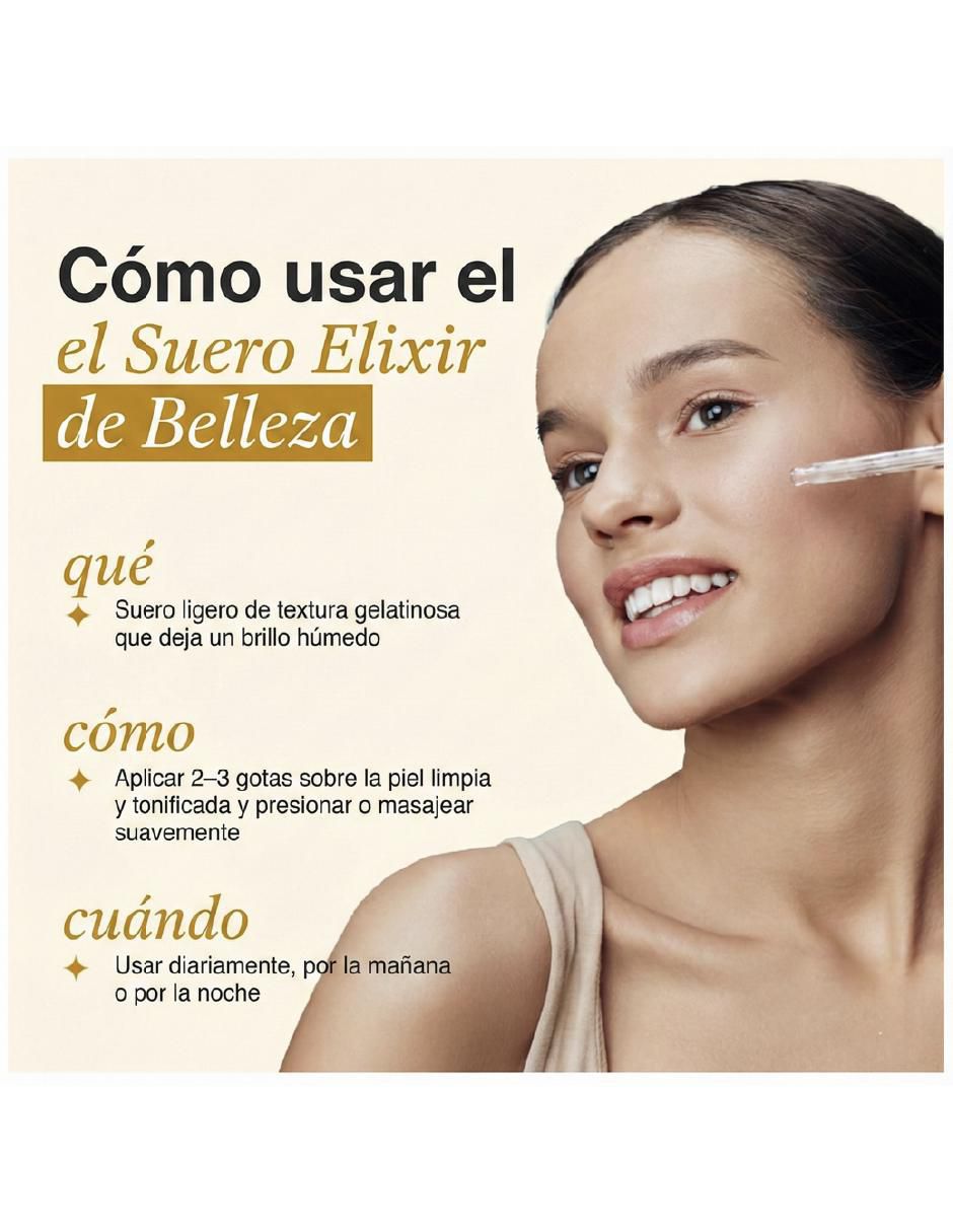 Sérum antiedad facial 24k Gold & Collagen Lifting todo tipo piel 4