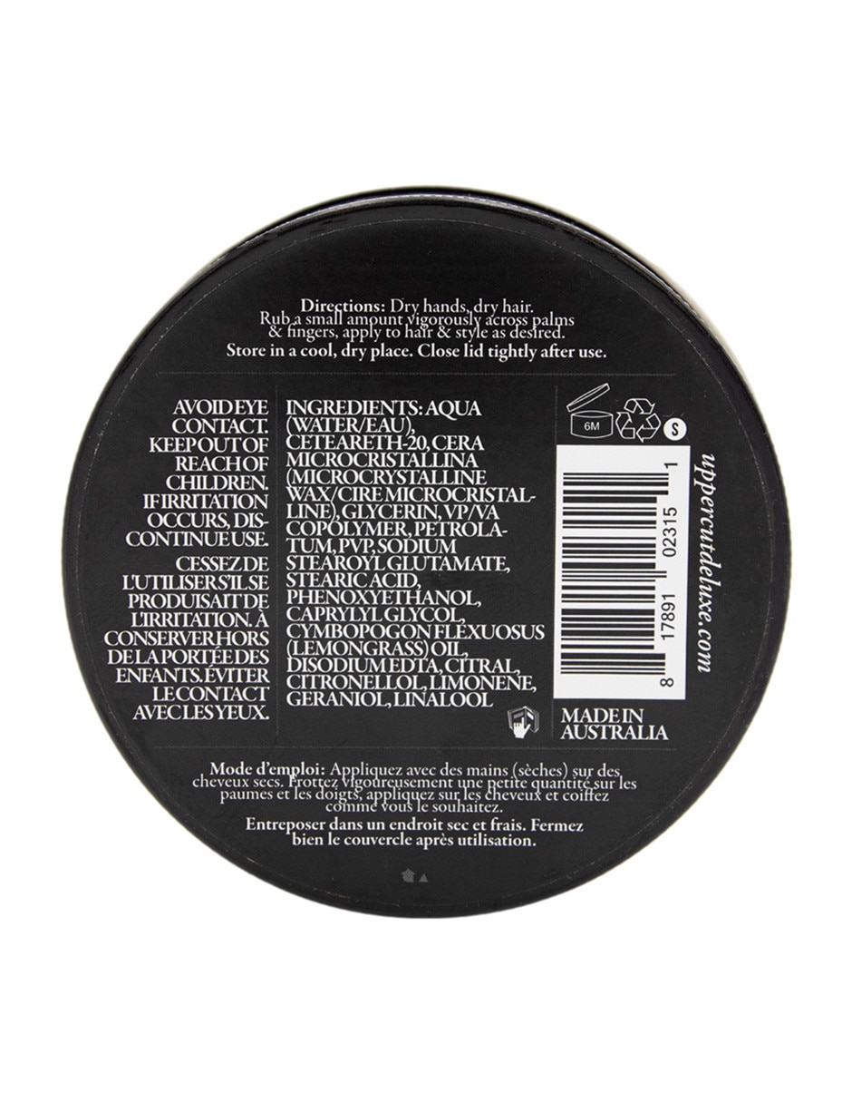 Pomada modeladora para cabello uppercut deluxe 5