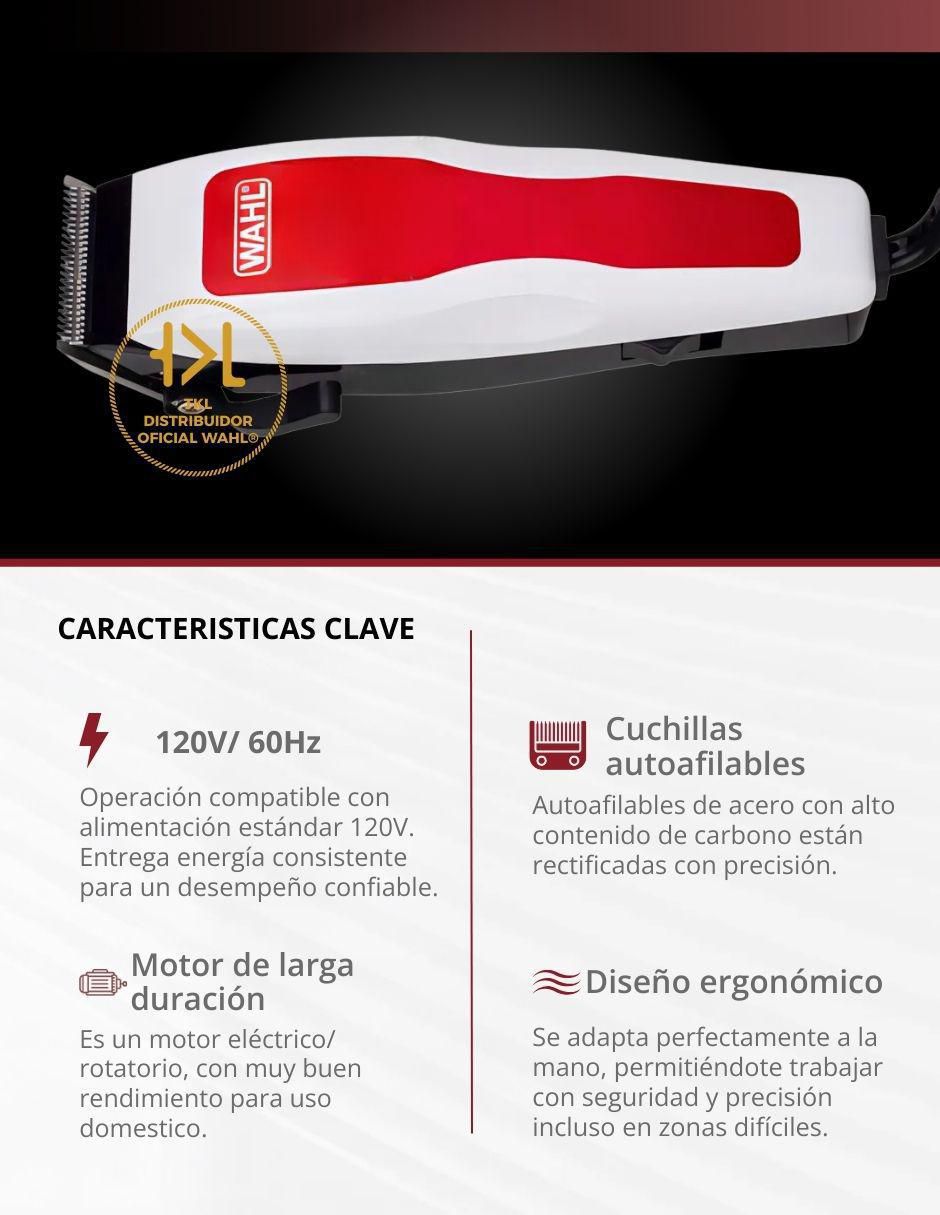 Recortadora de cabello wahl 79420-100mx 7