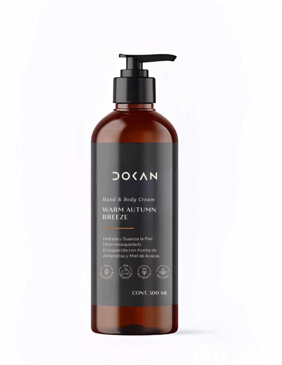 DOKAN Crema para cuerpo y manos recomendada para hidratar de día y noche Dokan para todo tipo piel