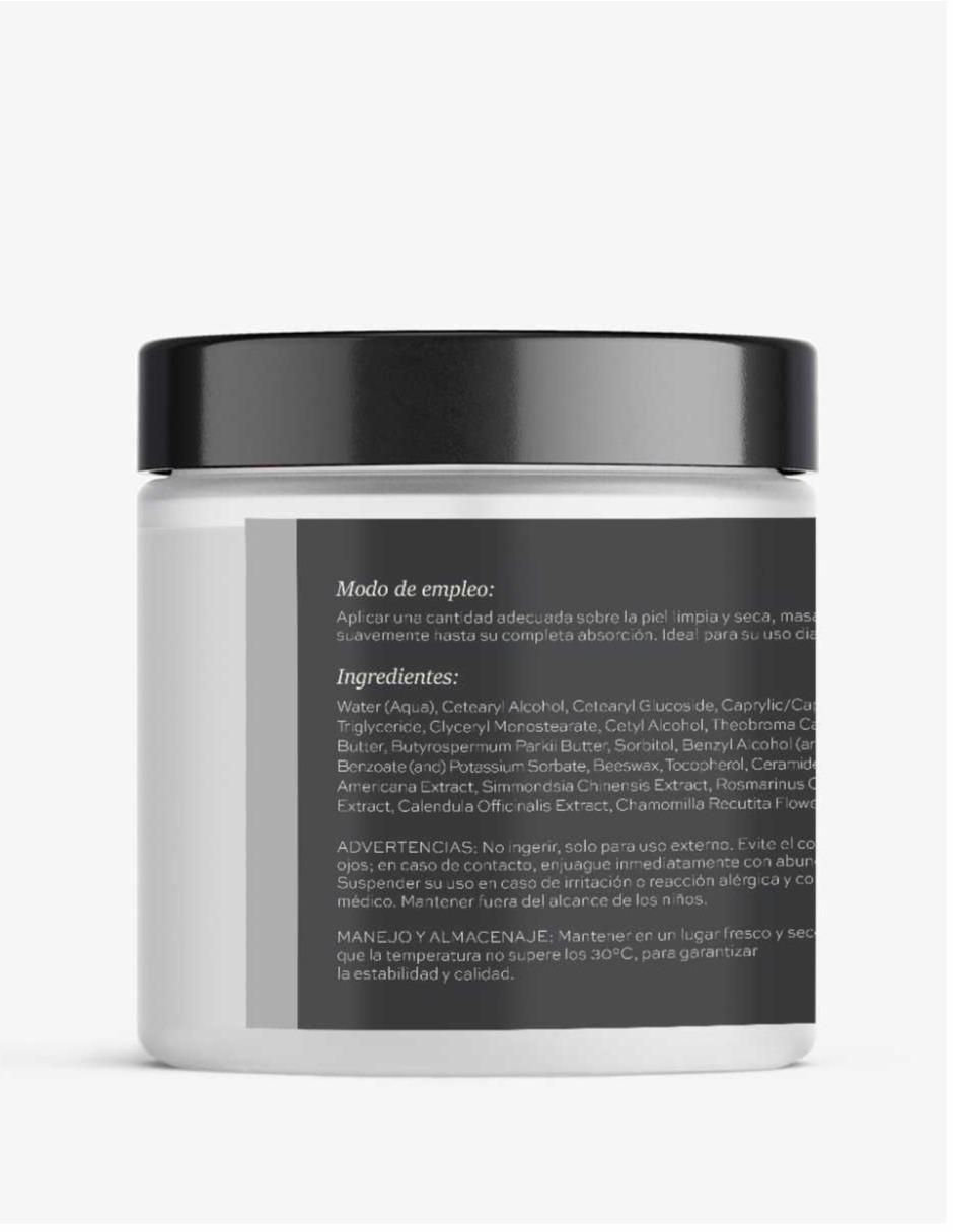 Crema para cuerpo y manos recomendada para hidratar de día y noche Dokan todo tipo piel