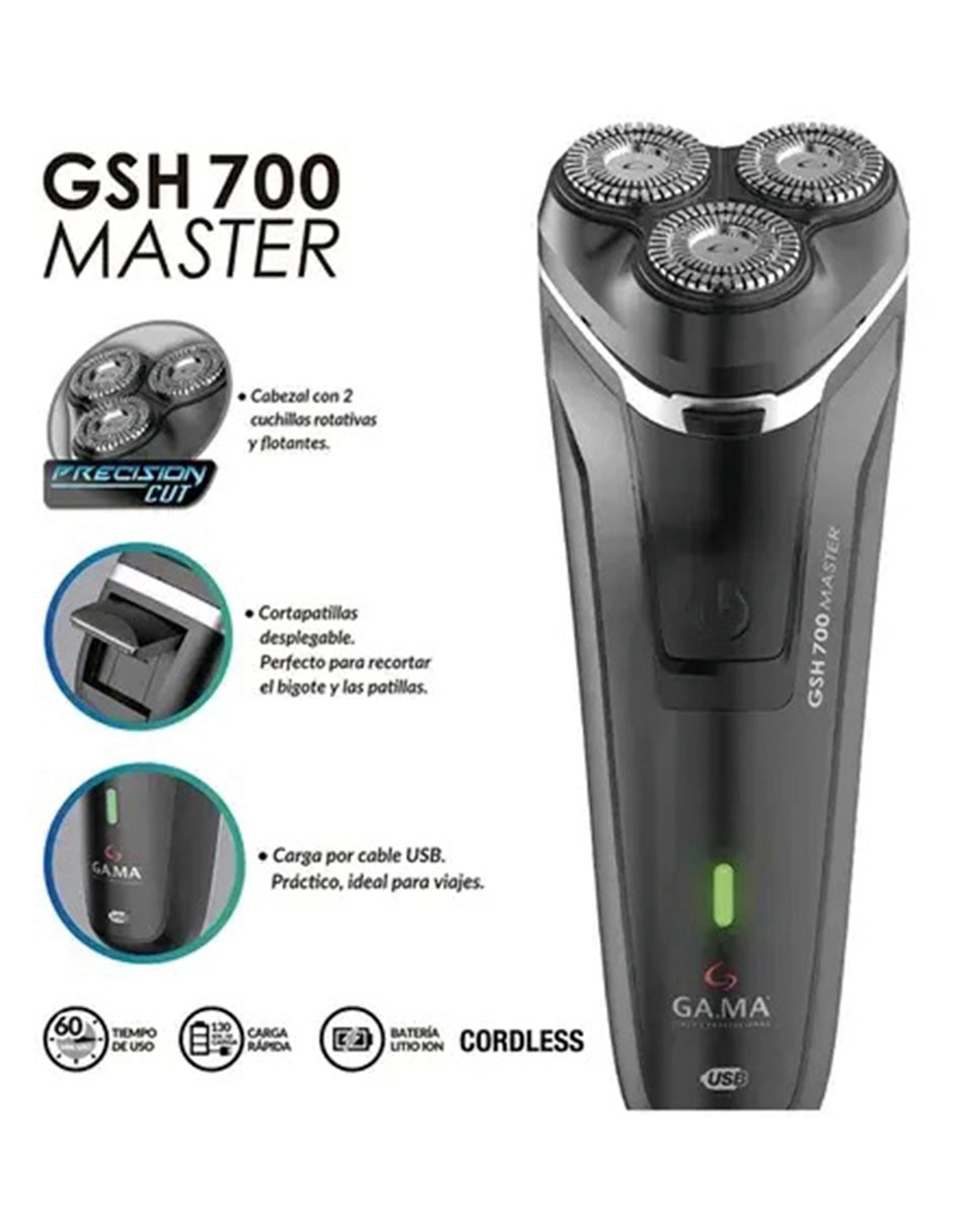 Afeitadora M SH 700 Master USB 6