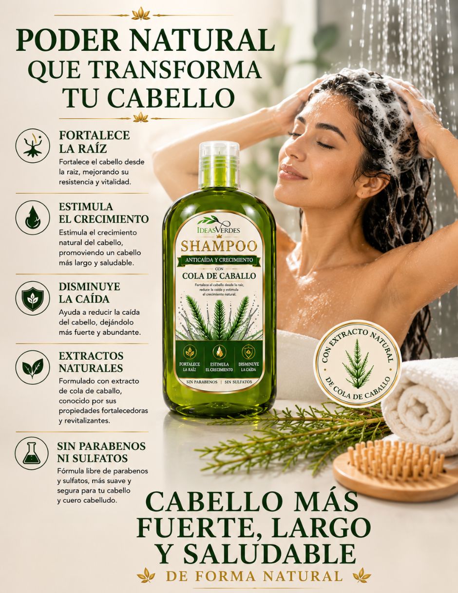 Shampoo anticaída para cabello 5