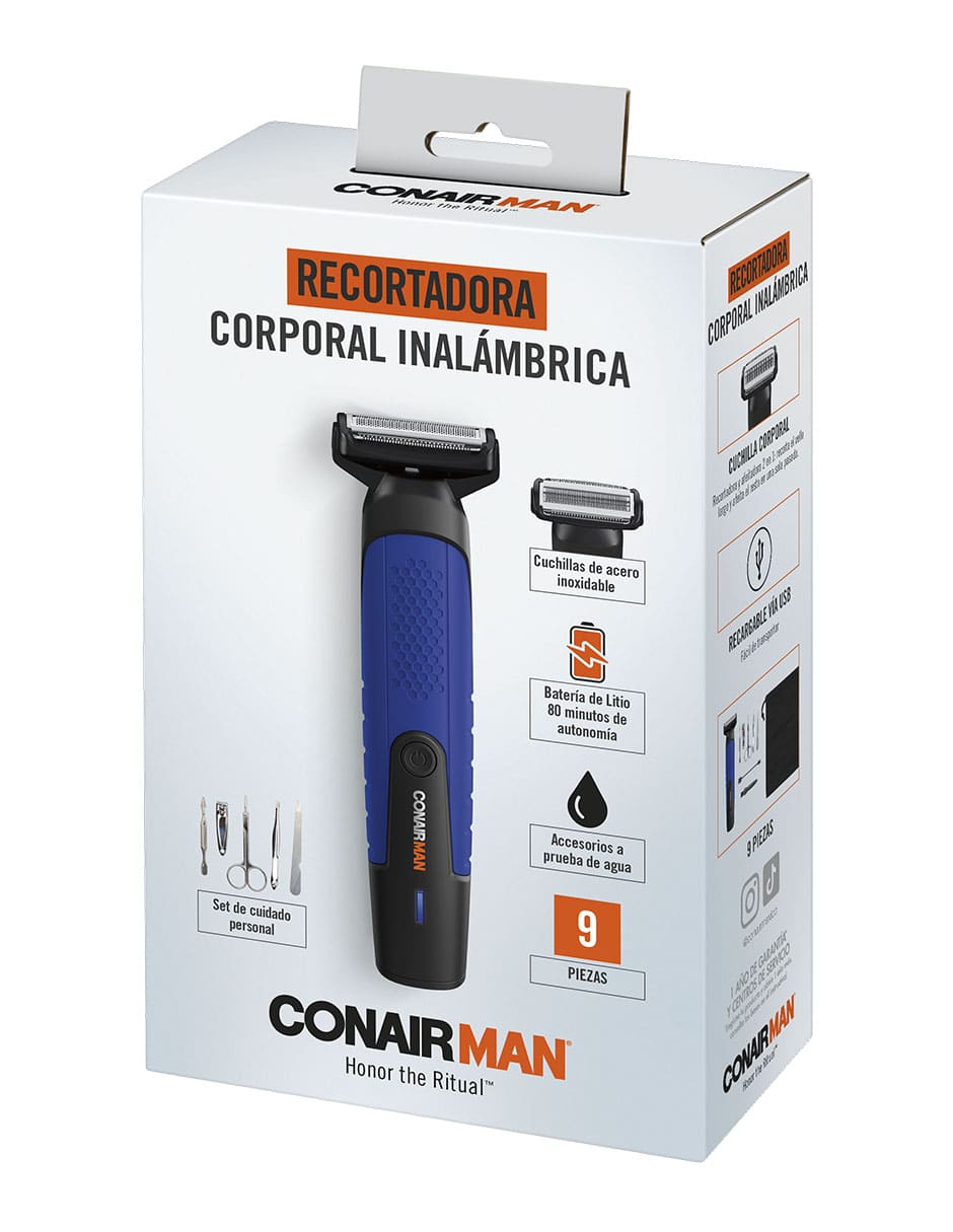 Recortadora para cabello barba y cuerpo GMT1500ES 3