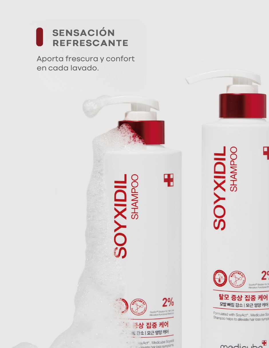 Shampoo anticaída todo tipo de cabello fortalecedor 490 ml 4