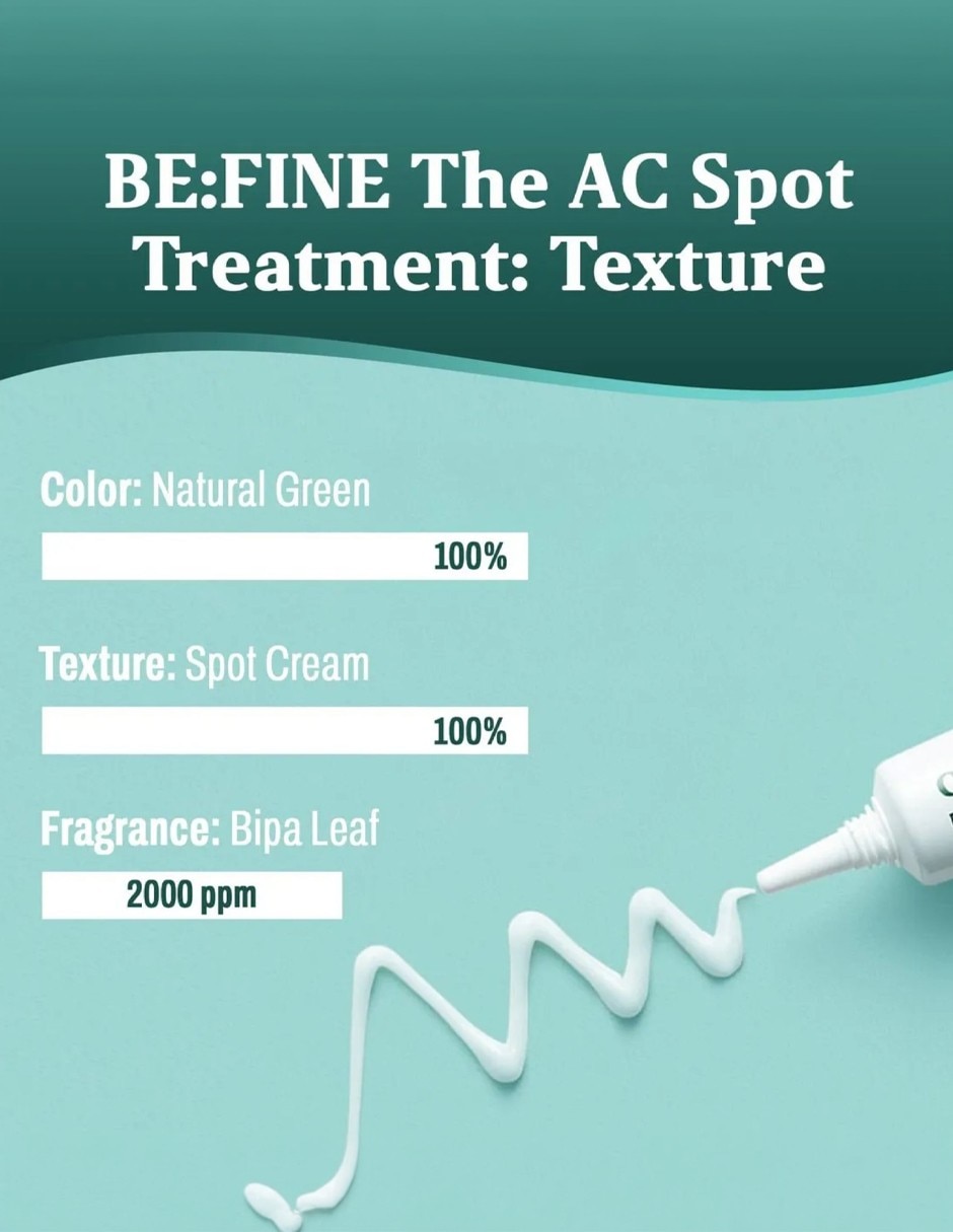 Crema facial recomendada para acné de día y noche Be:Fine todo tipo de piel 7