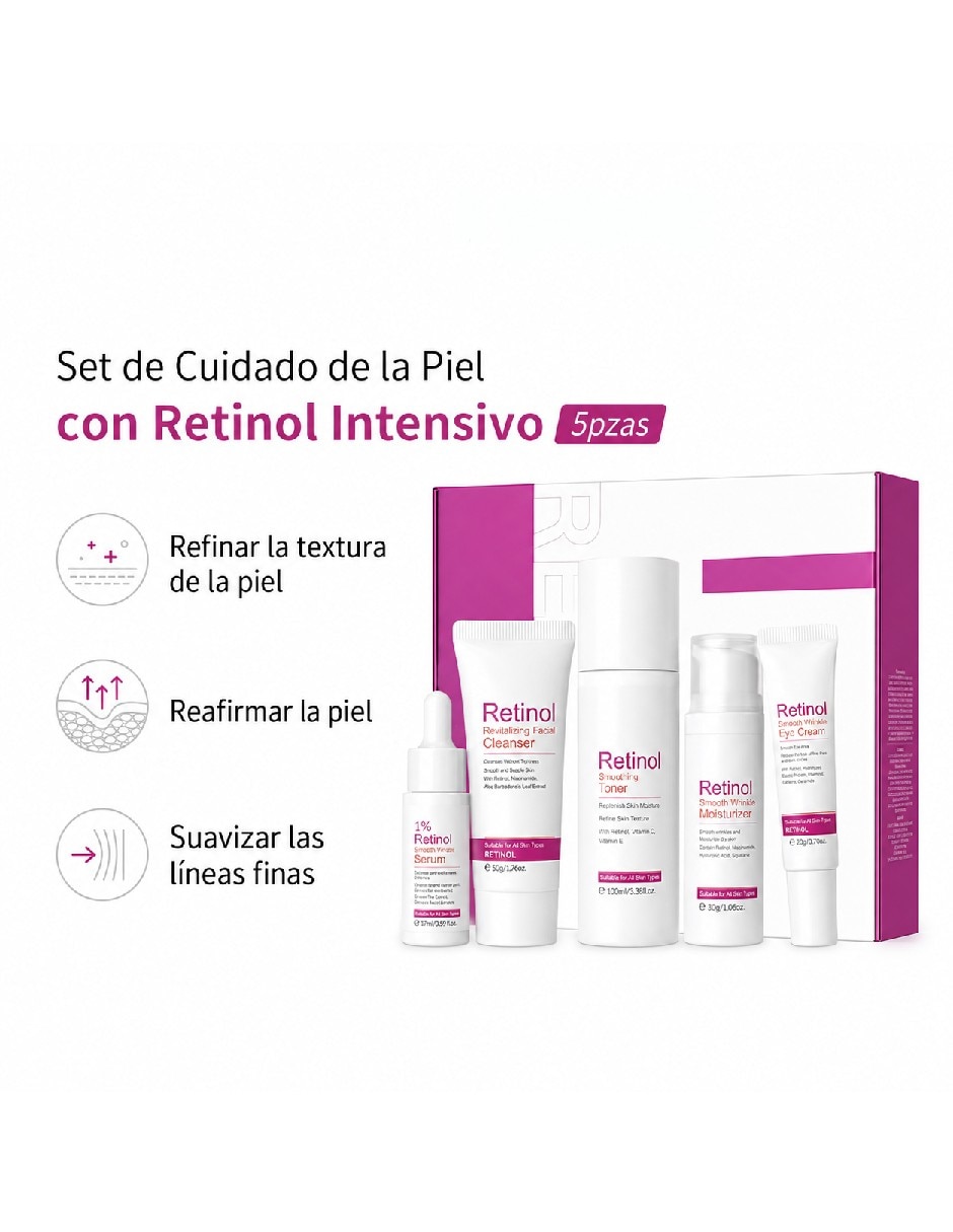 Kit tratamiento facial hiratante reparador