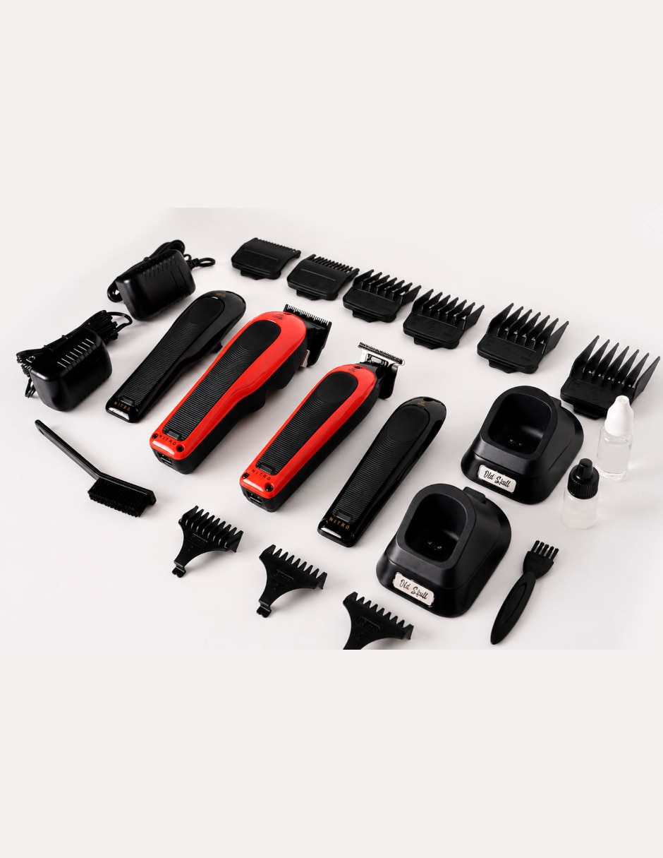 Recortadora para cabello barba y cuerpo Master Set Black and Gold 3