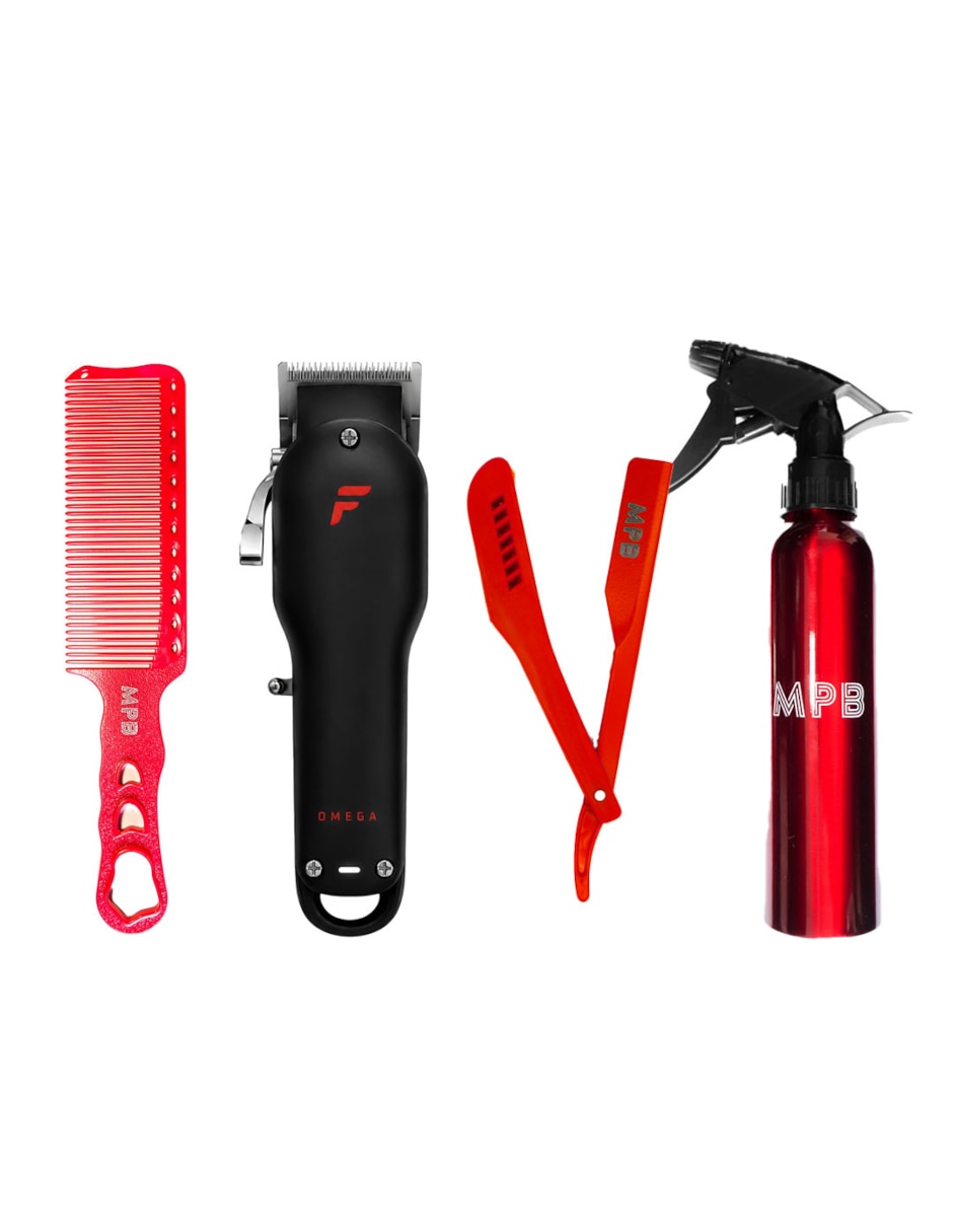 Recortadora de cabello Kit de Barbería Omega Recortadora de cabello Kit de Barbería Omega
