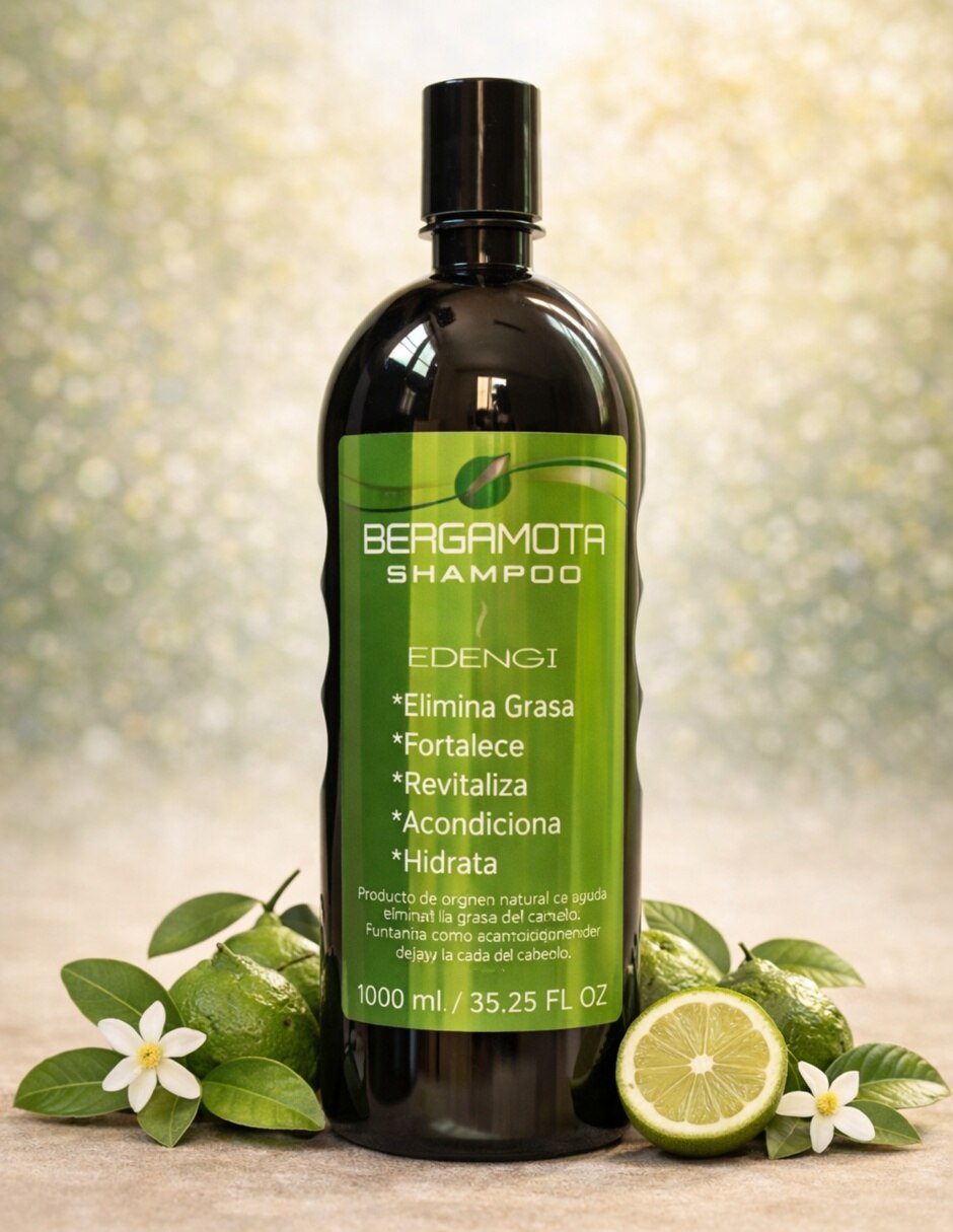 Set de shampoo para cabello de todo tipo bergamota 4