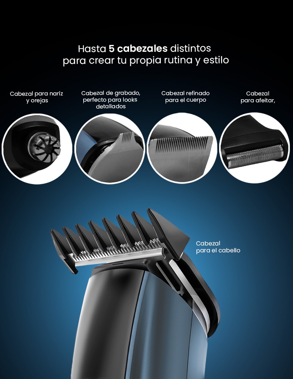 Recortadora para cabello barba y cuerpo dw?recst + dw?rec1 7