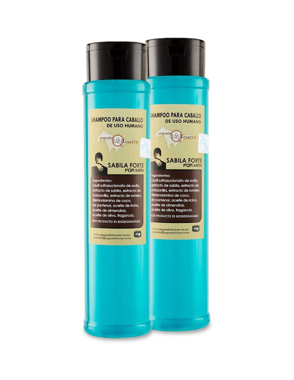 Shampoo anticaída para cabello Todo tipo Shampoo De Caballo Sábila Forte For Men YEGUADA LA RESERVA Shampoo anticaída para cabello Todo tipo Shampoo De Caballo Sábila Forte For Men YEGUADA LA RESERVA