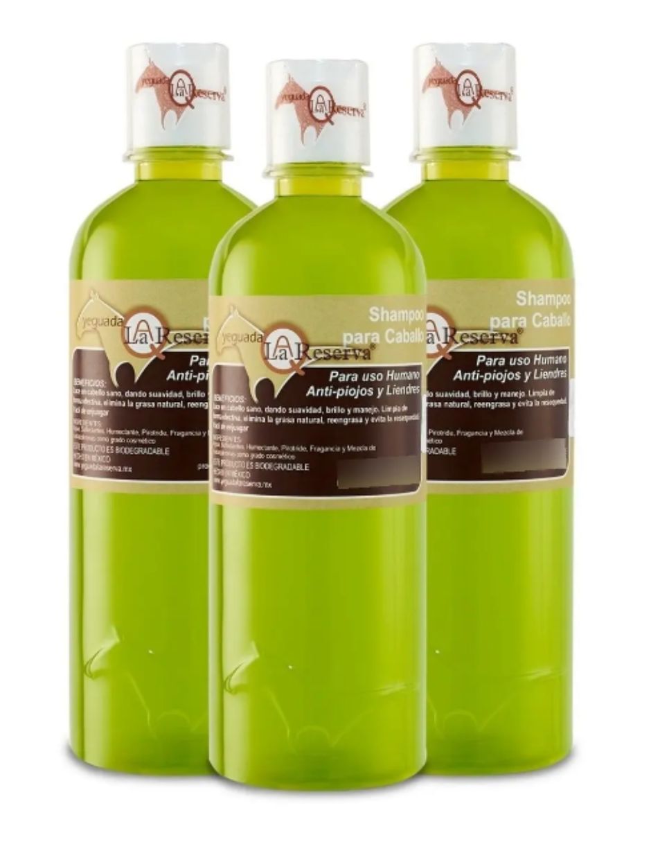 Shampoo para cabello para cabello Todo tipo Shampoo Antipiojos Y Liendres YEGUADA LA RESERVA