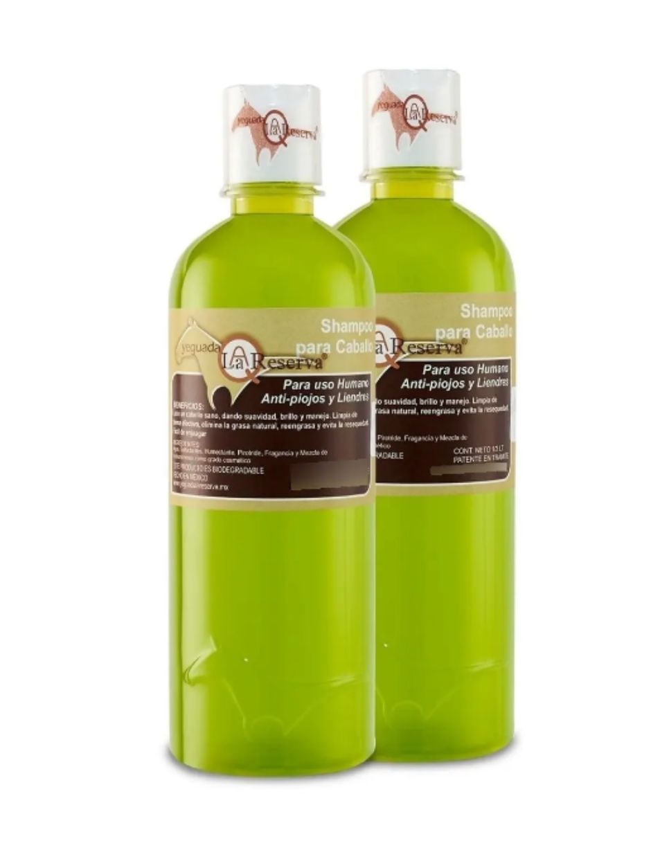 Shampoo para cabello para cabello Todo tipo Shampoo Antipiojos Y Liendres YEGUADA LA RESERVA Shampoo Antipiojo