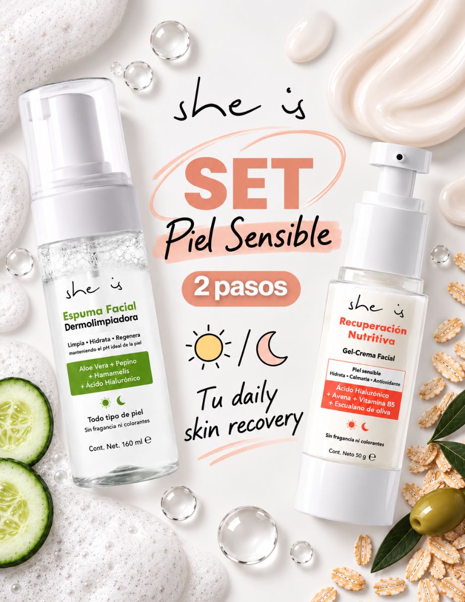 Tratamiento para (si aplica) Facial Kit Facial para piel sensible Facial Sin familia o colección 2