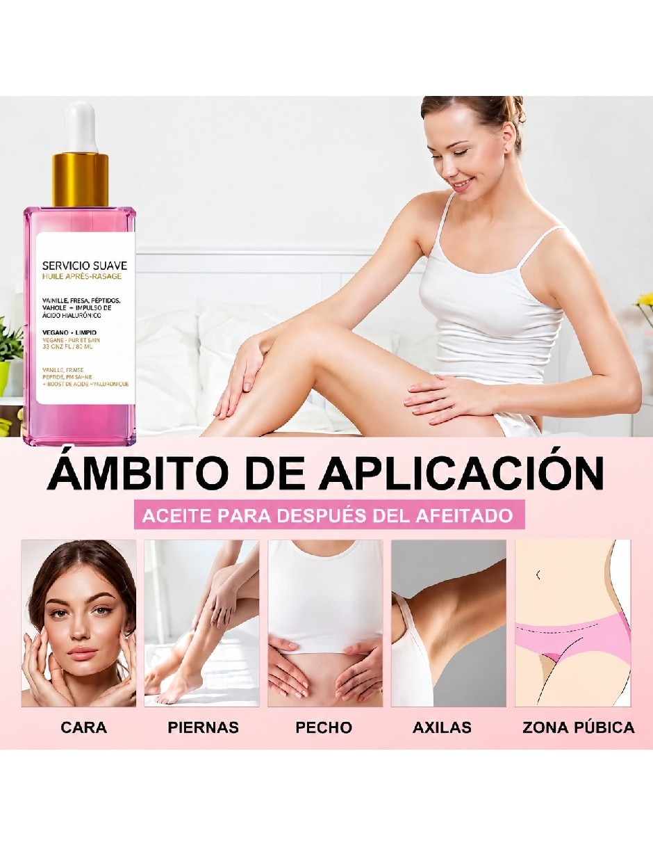 Set de hidratación y exfoliación post afeitado Hidratante corporal 3